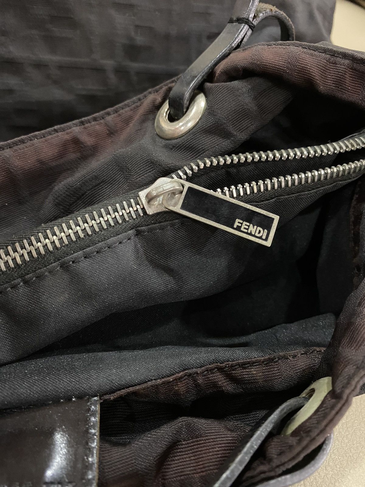 Fendi Authentic Fendi Zucca Monogram Tote Shoulder Bag Size ONE SIZE - 13 Thumbnail