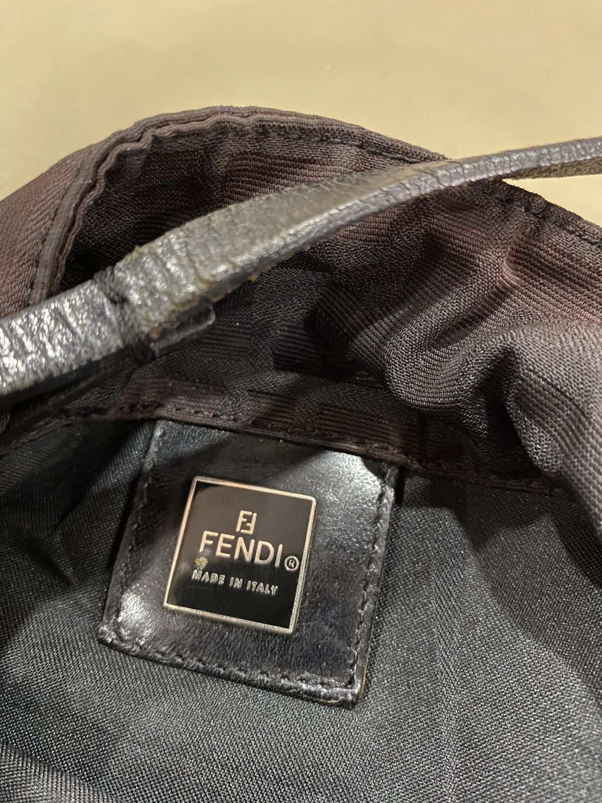 Fendi Authentic Fendi Zucca Monogram Tote Shoulder Bag Size ONE SIZE - 11 Thumbnail