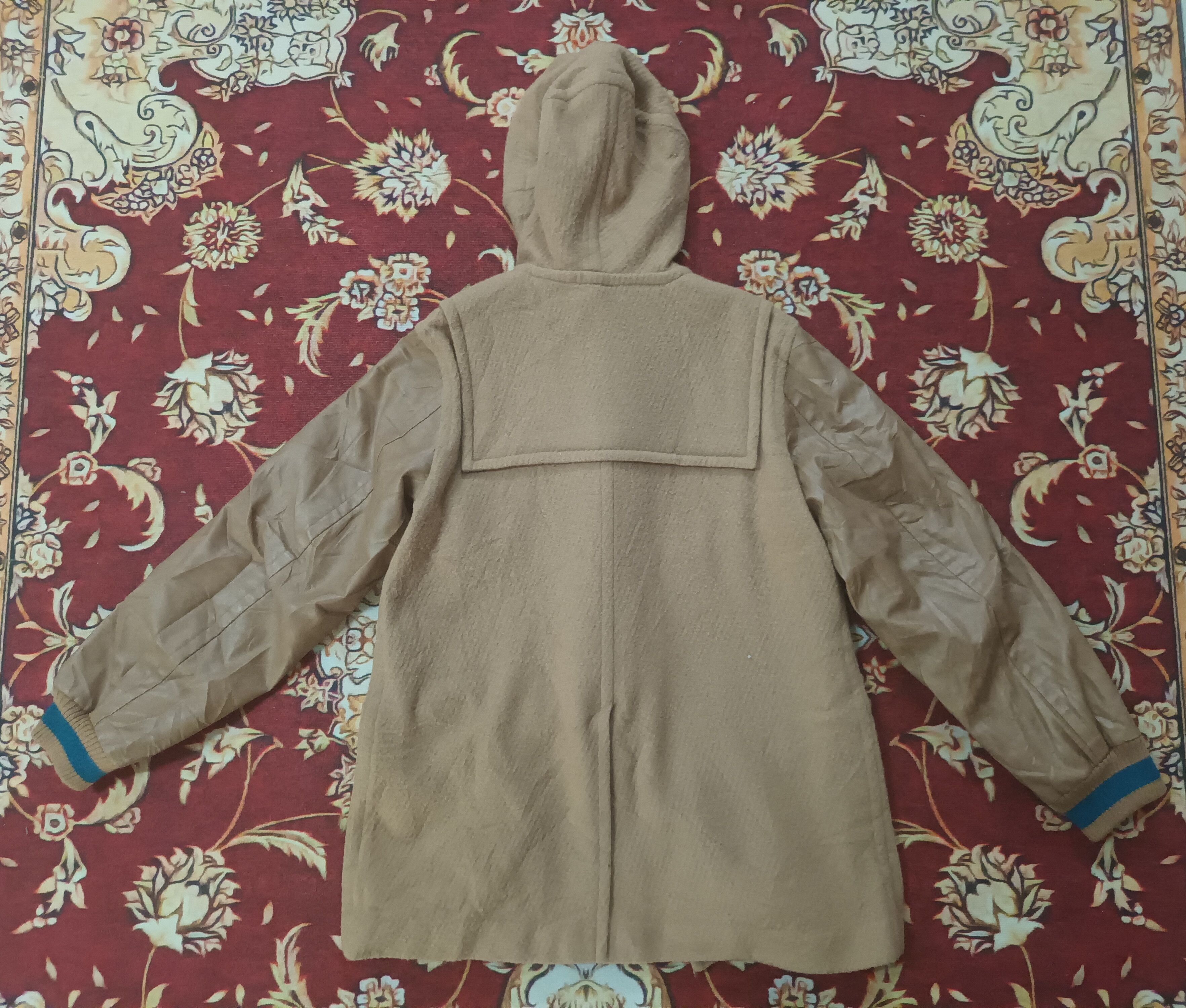 Issey Miyake 🔥 ISSEY MIYAKE Ne - net Wool Duffle Coat 🔥 Size US M / EU 48-50 / 2 - 3 Thumbnail