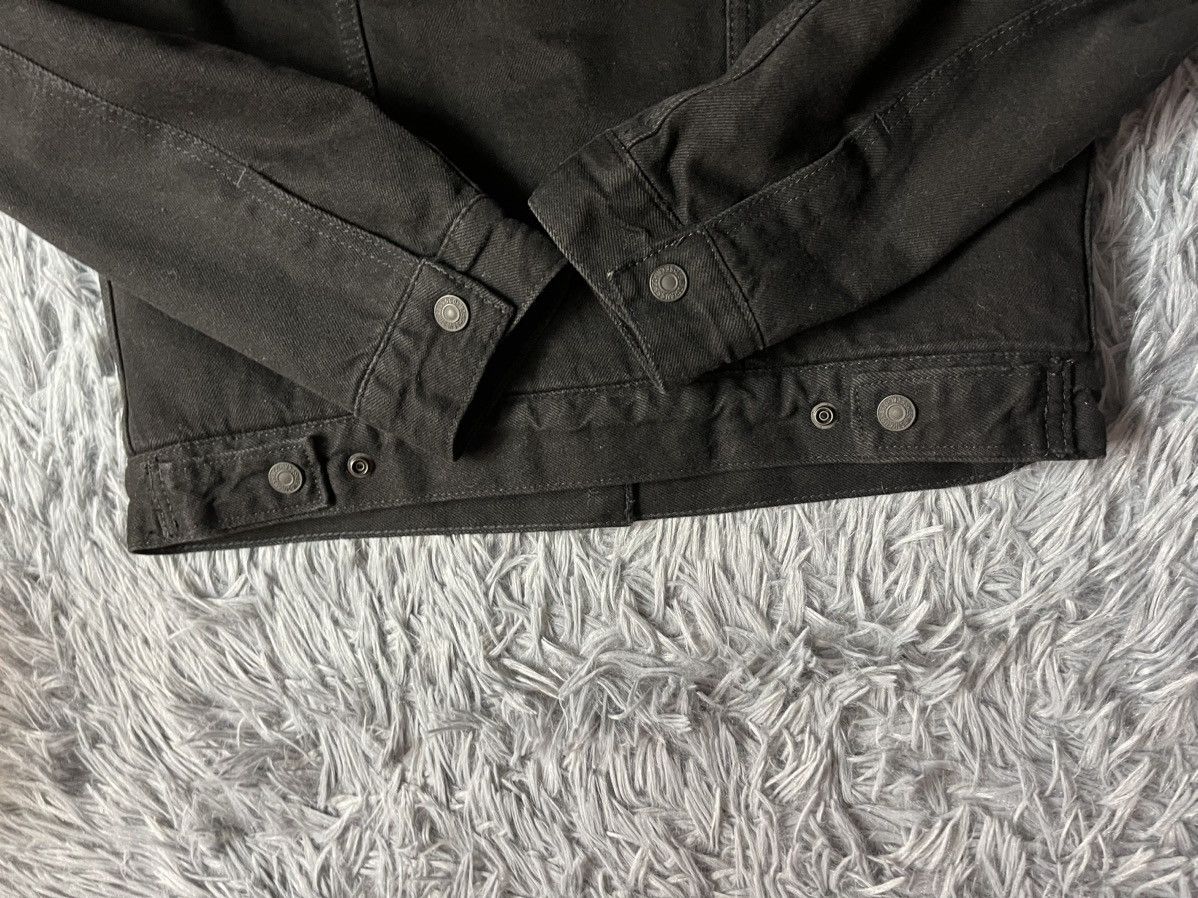 Cowboy Equipment × Levi's Levi’s black Sherpa denim jacket Size S / US 4 / IT 40 - 8 Thumbnail
