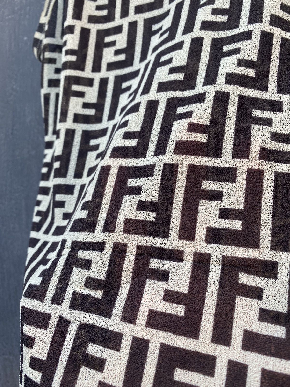 Fendi × Vintage Fendi Roma Set shirt tank top size 46 made in Italy Size US S / EU 44-46 / 1 - 9 Thumbnail