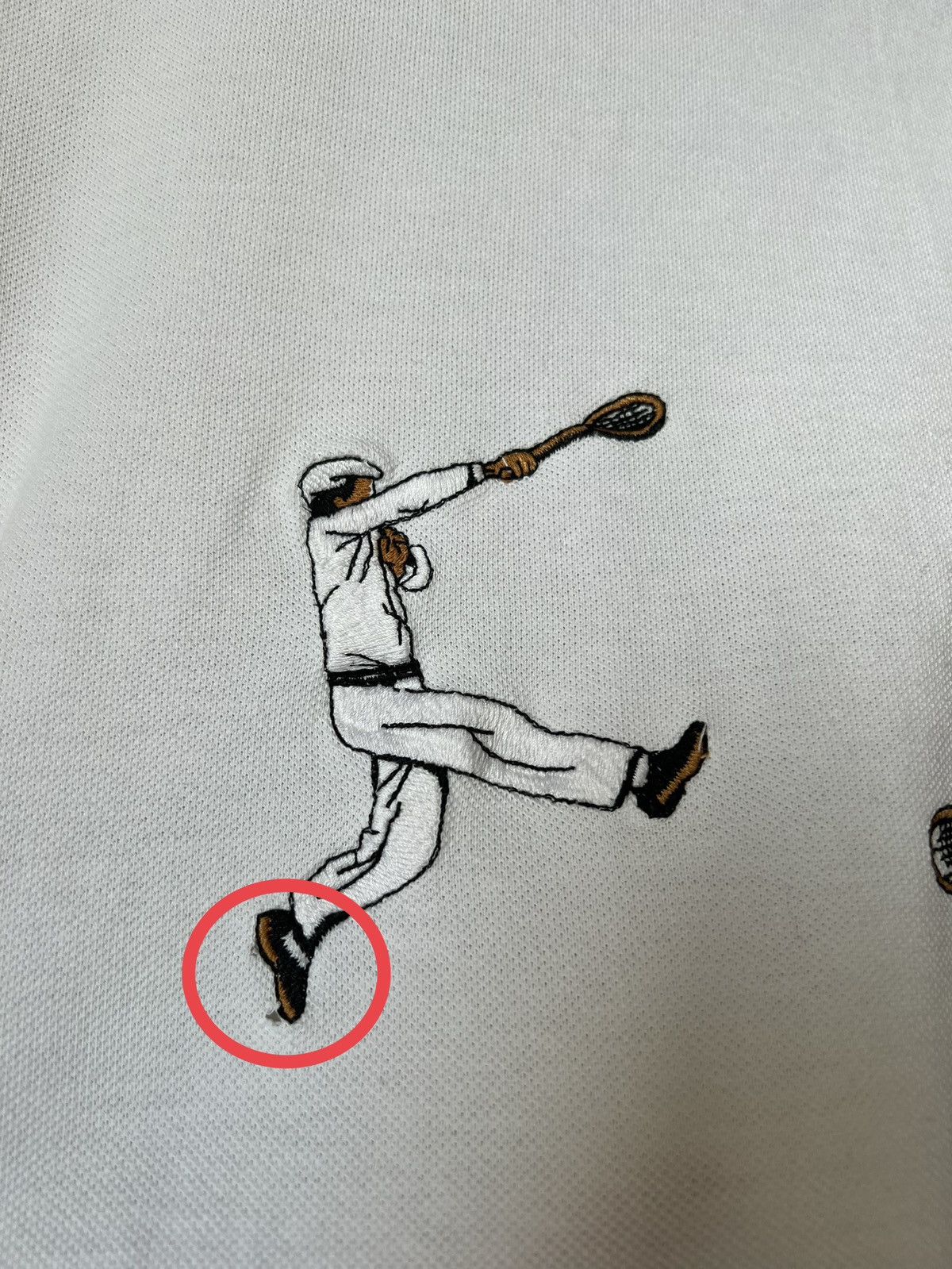 Lacoste × Vintage Rare Vintage Lacoste Tennis Tee Shirt Size US M / EU 48-50 / 2 - 4 Thumbnail