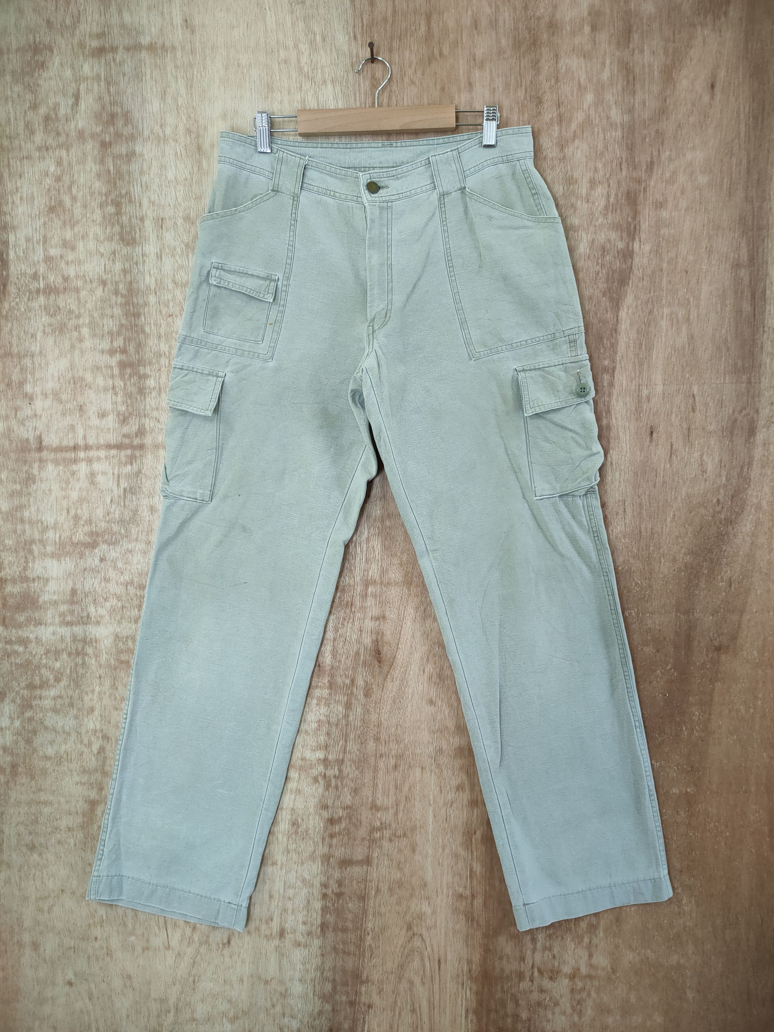 Japanese Brand × Vintage VINTAGE GRANDCO FADED CARGO PANTS Size US 32 / EU 48 - 1 Thumbnail