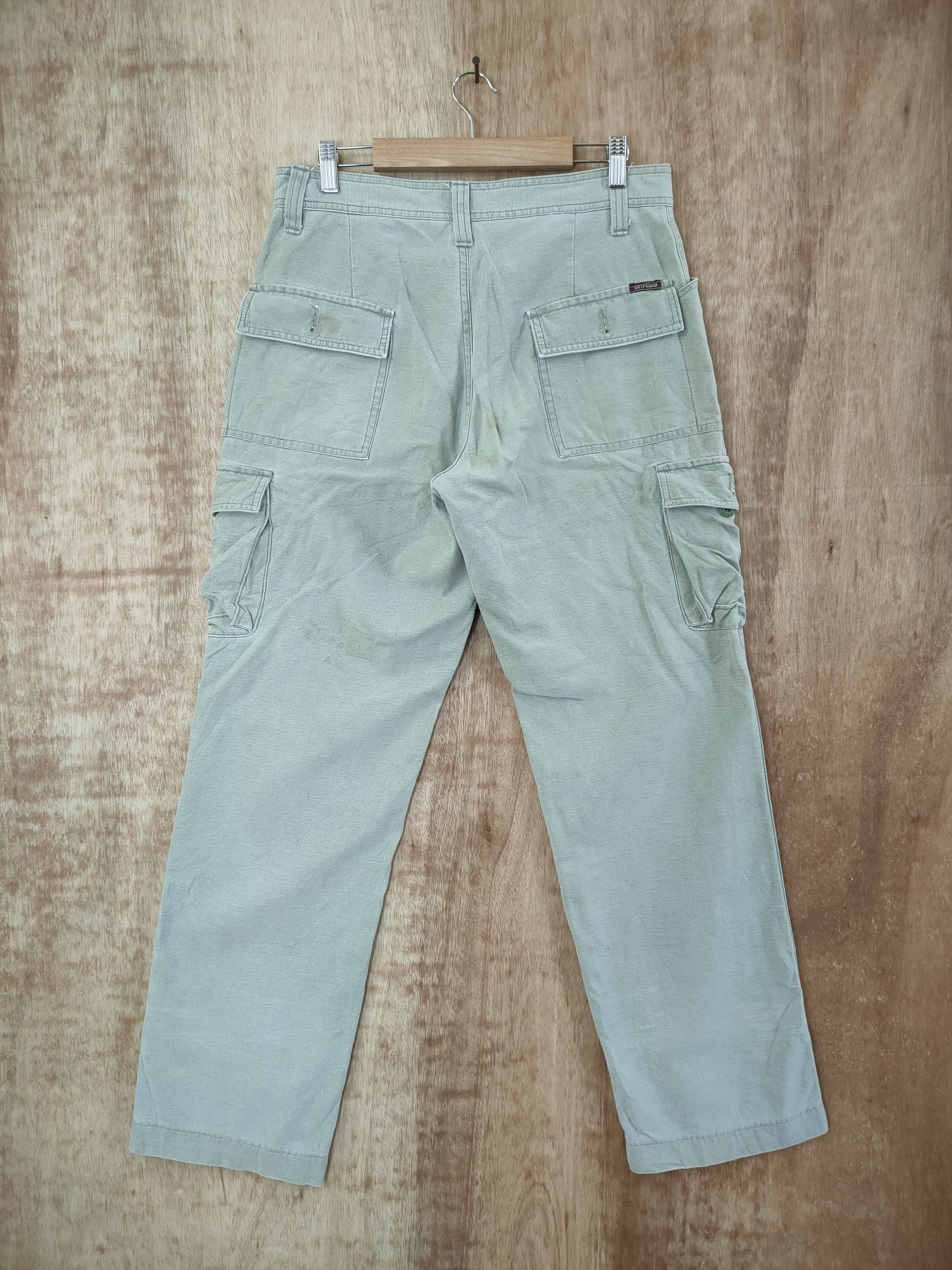 Japanese Brand × Vintage VINTAGE GRANDCO FADED CARGO PANTS Size US 32 / EU 48 - 4 Thumbnail