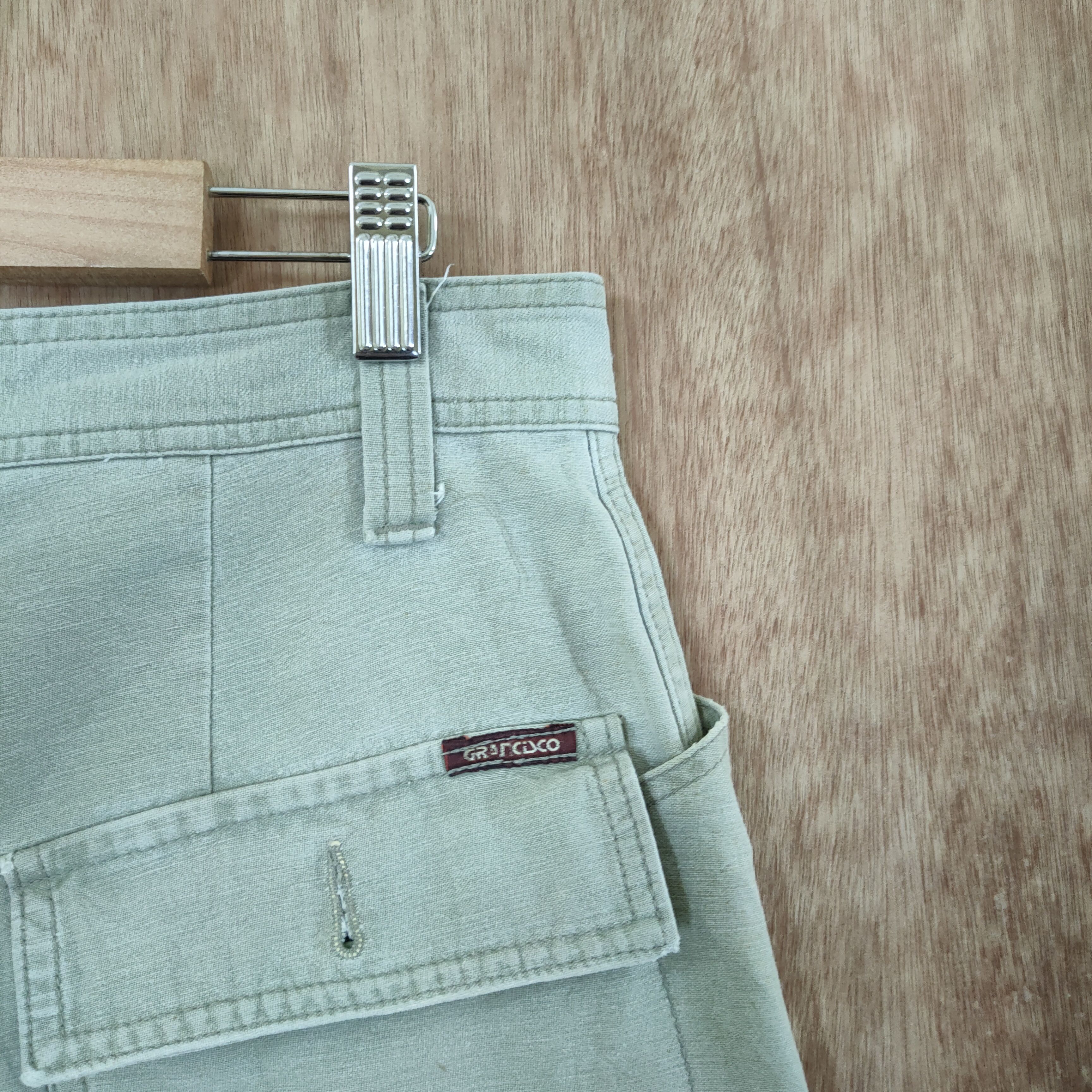 Japanese Brand × Vintage VINTAGE GRANDCO FADED CARGO PANTS Size US 32 / EU 48 - 11 Thumbnail