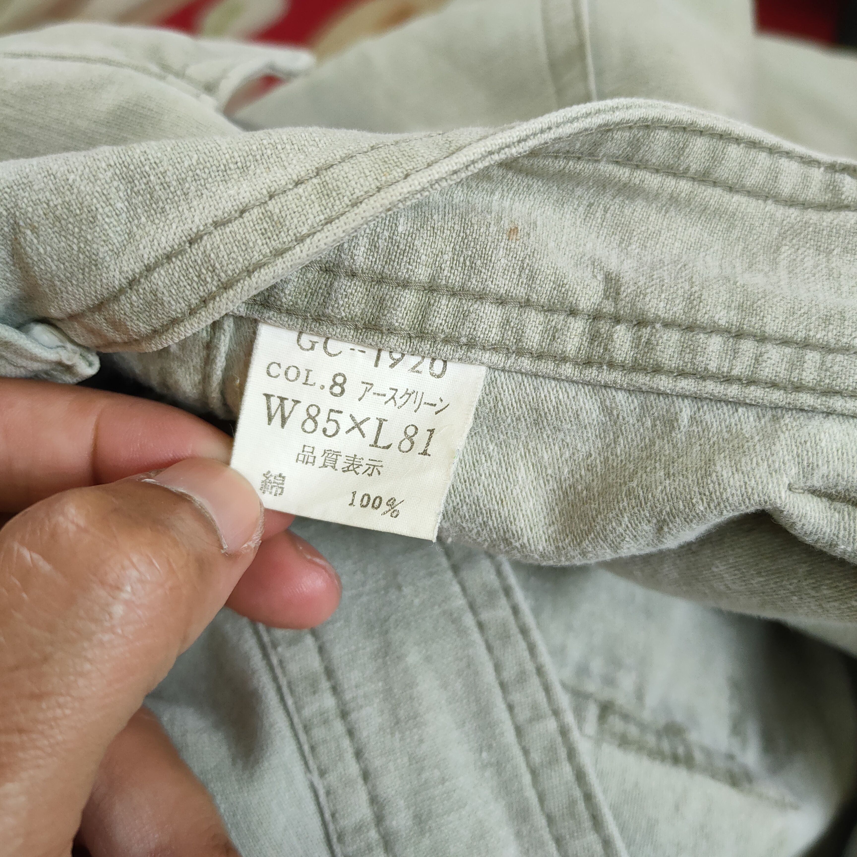 Japanese Brand × Vintage VINTAGE GRANDCO FADED CARGO PANTS Size US 32 / EU 48 - 13 Thumbnail