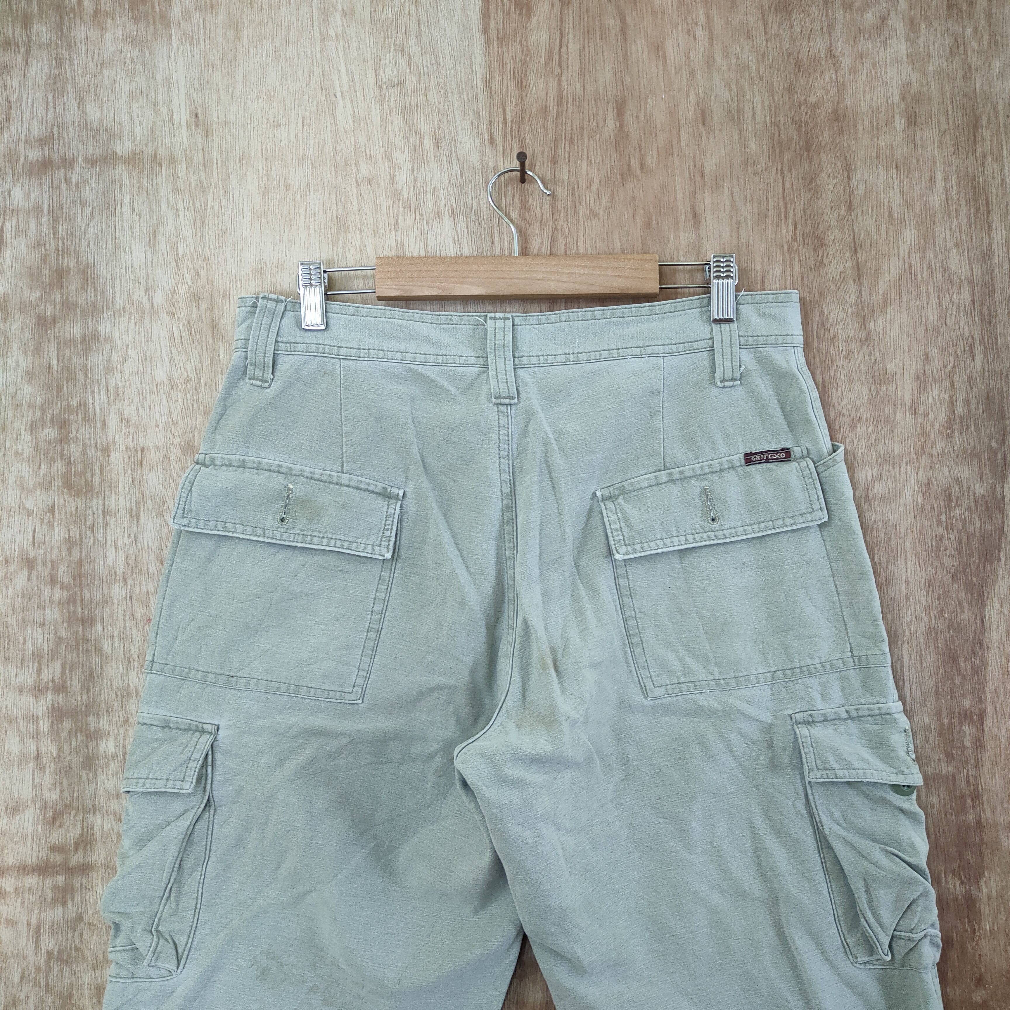 Japanese Brand × Vintage VINTAGE GRANDCO FADED CARGO PANTS Size US 32 / EU 48 - 5 Thumbnail