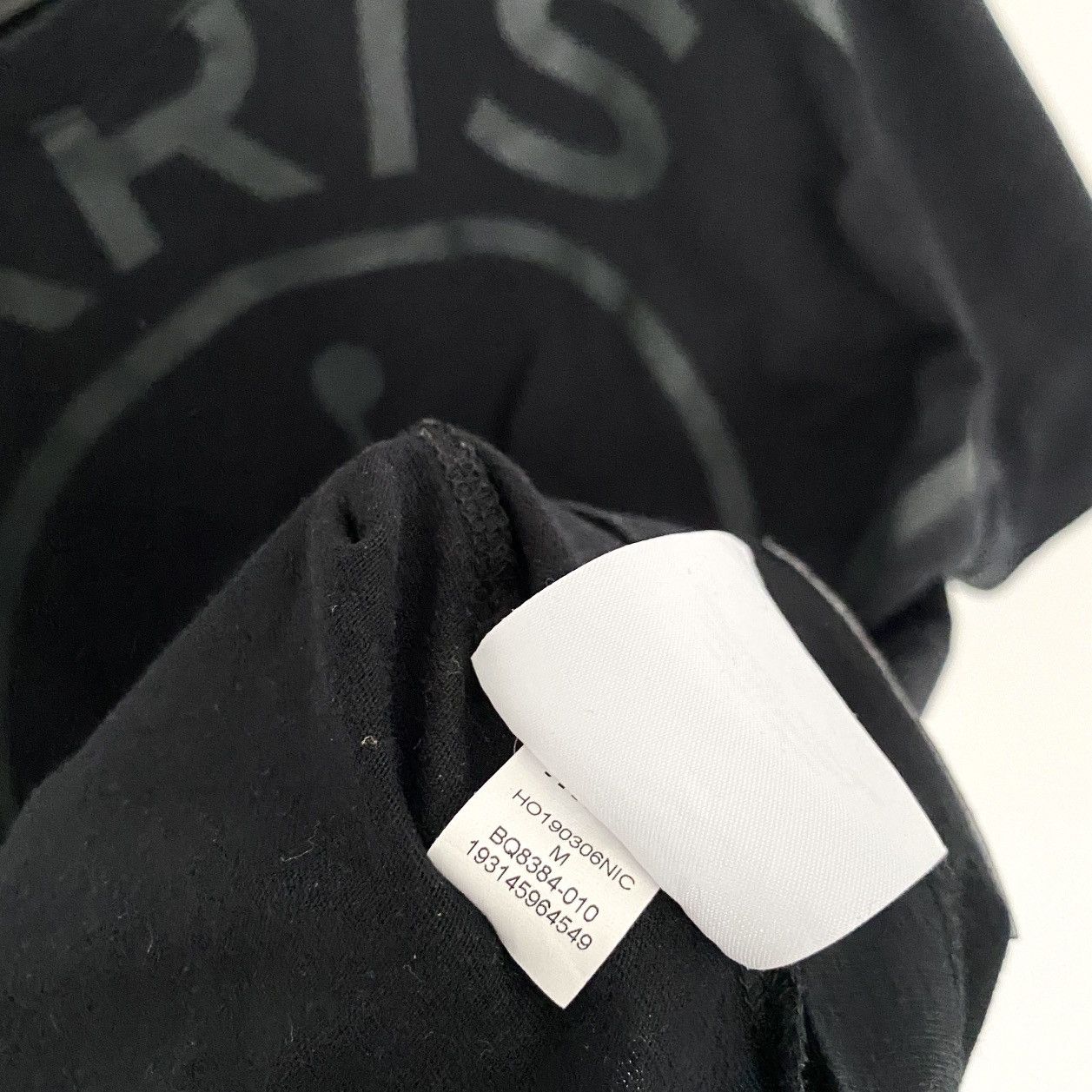 Jordan Brand × Nike PSG Paris Nike Jordan Men SS Black Logo Tee Shirt Top Kit Size US M / EU 48-50 / 2 - 6 Thumbnail