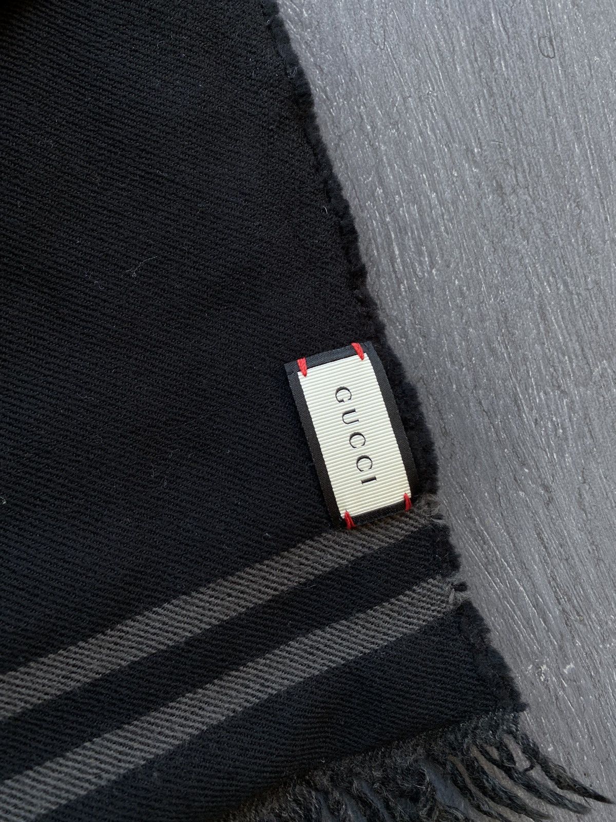 Gucci Gucci monogram wool scarf OS Size ONE SIZE - 5 Thumbnail