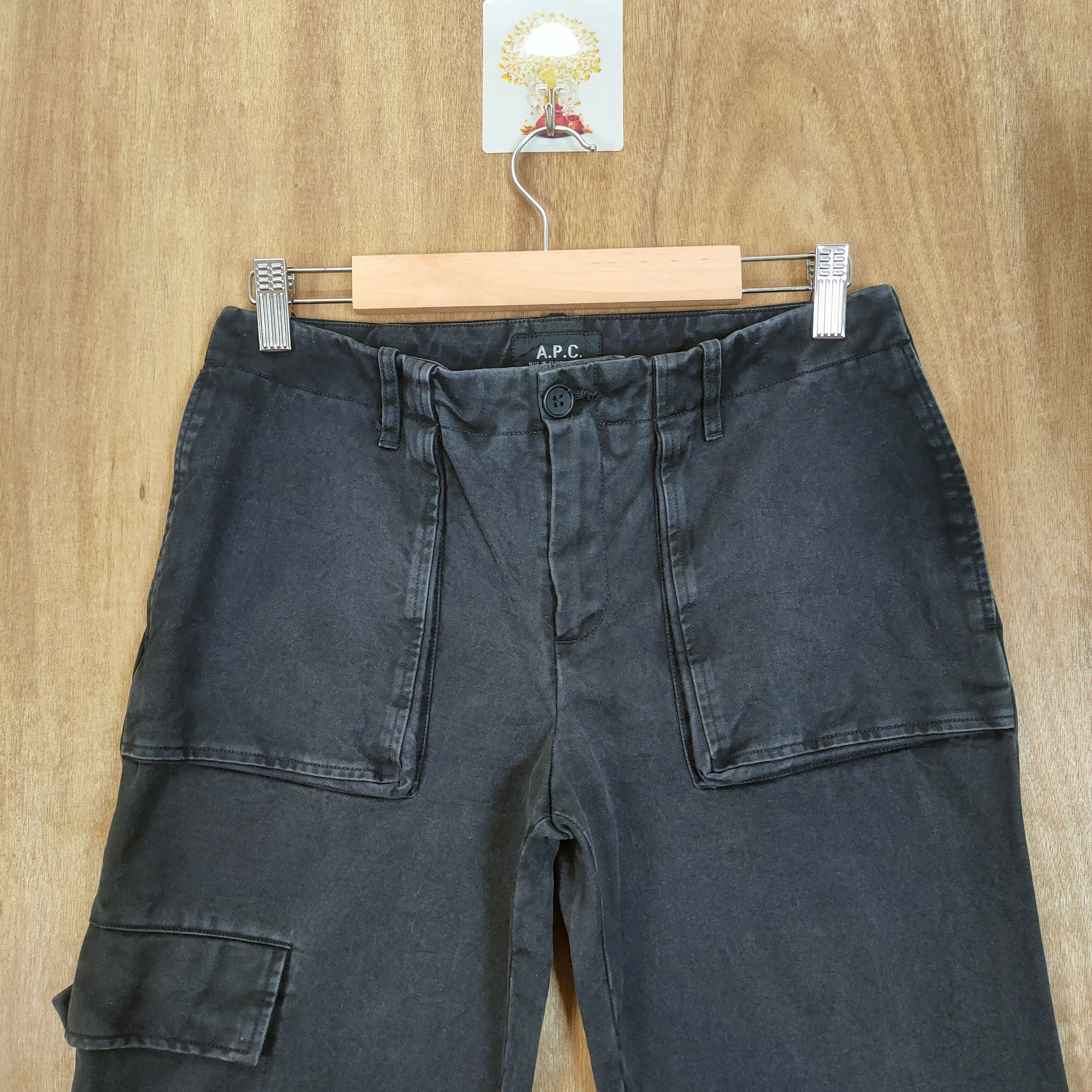 A.P.C. A.P.C CARGO PANTS MULTIPOCKET TACTICAL Size US 28 / EU 44 - 4 Thumbnail