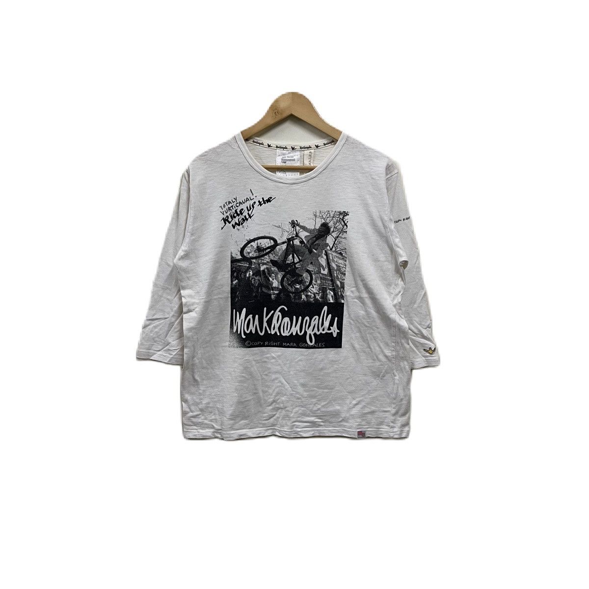 Japanese Brand Mark Gonzales tshirt 3q BMX Gang skateboarder Size US L / EU 52-54 / 3 - 1 Thumbnail