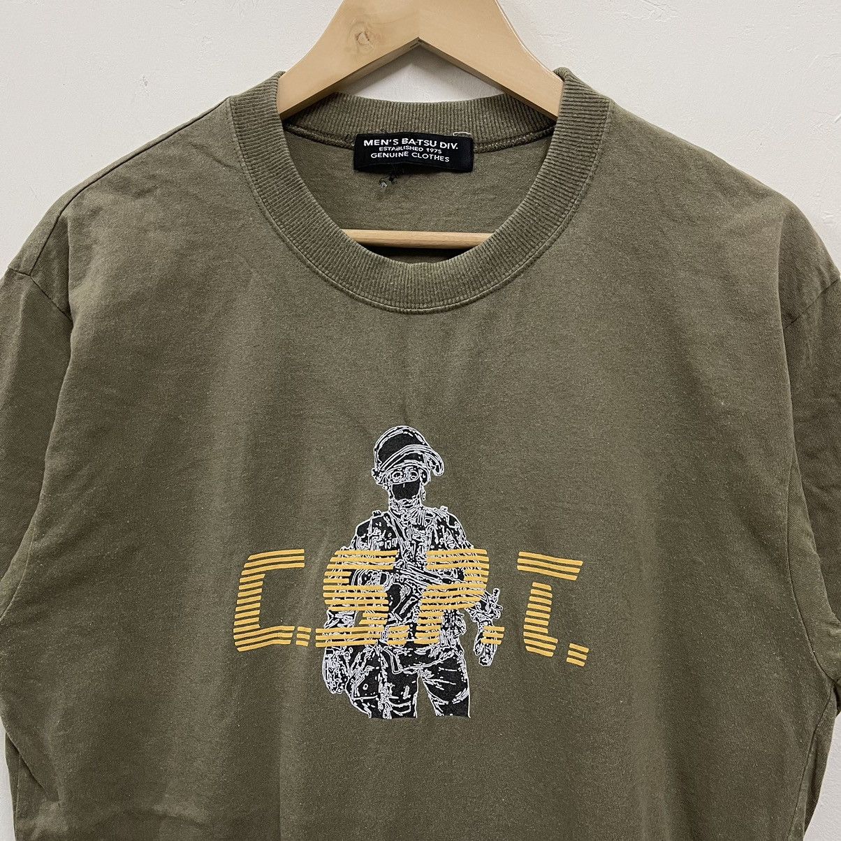 Junya Watanabe Vintage Ba-tsu tshirt japanese brand ifsixwasnine Size US L / EU 52-54 / 3 - 3 Thumbnail