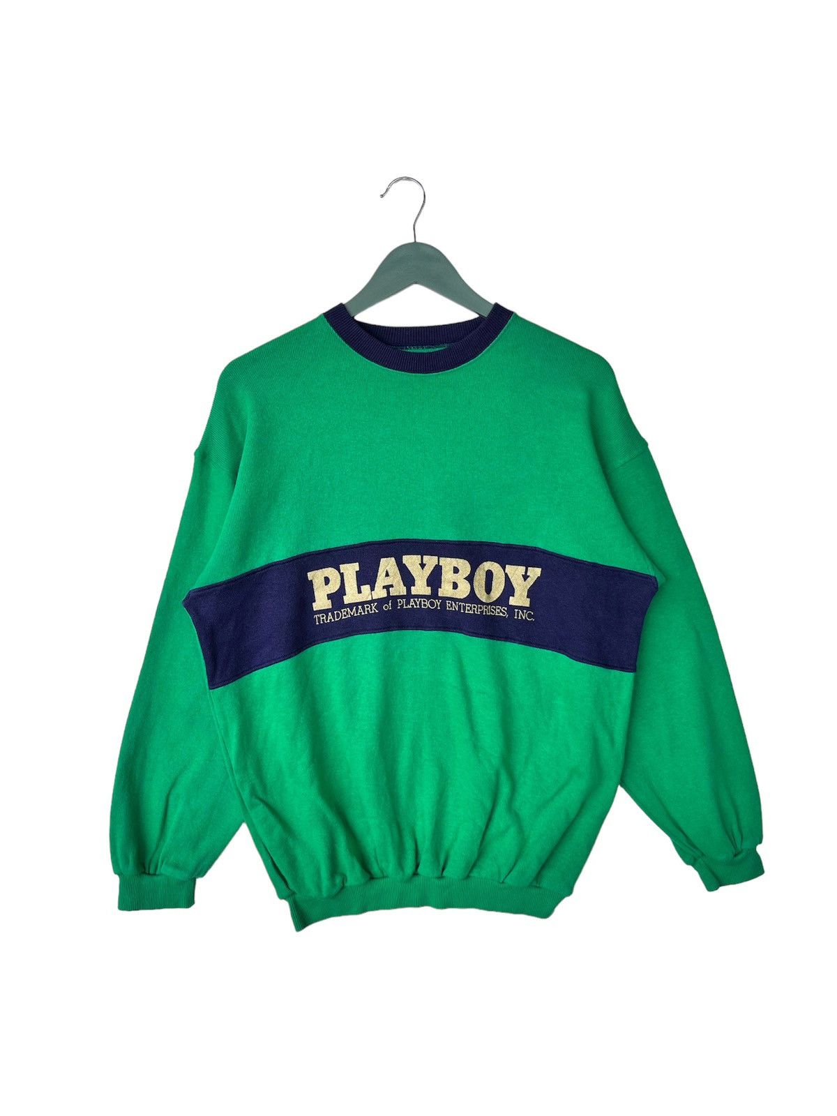 Playboy Vintage Two Tones Playboy Sweatshirt Size US M / EU 48-50 / 2 - 1 Thumbnail