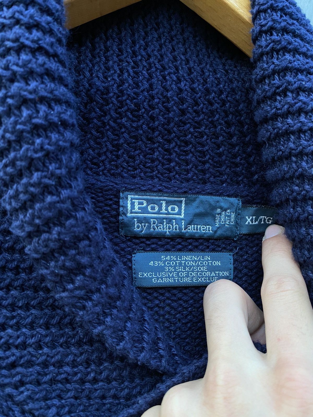 Polo Ralph Lauren Polo Ralph Lauren Vintage Flag knitted sweater size XL Size US XL / EU 56 / 4 - 4 Thumbnail