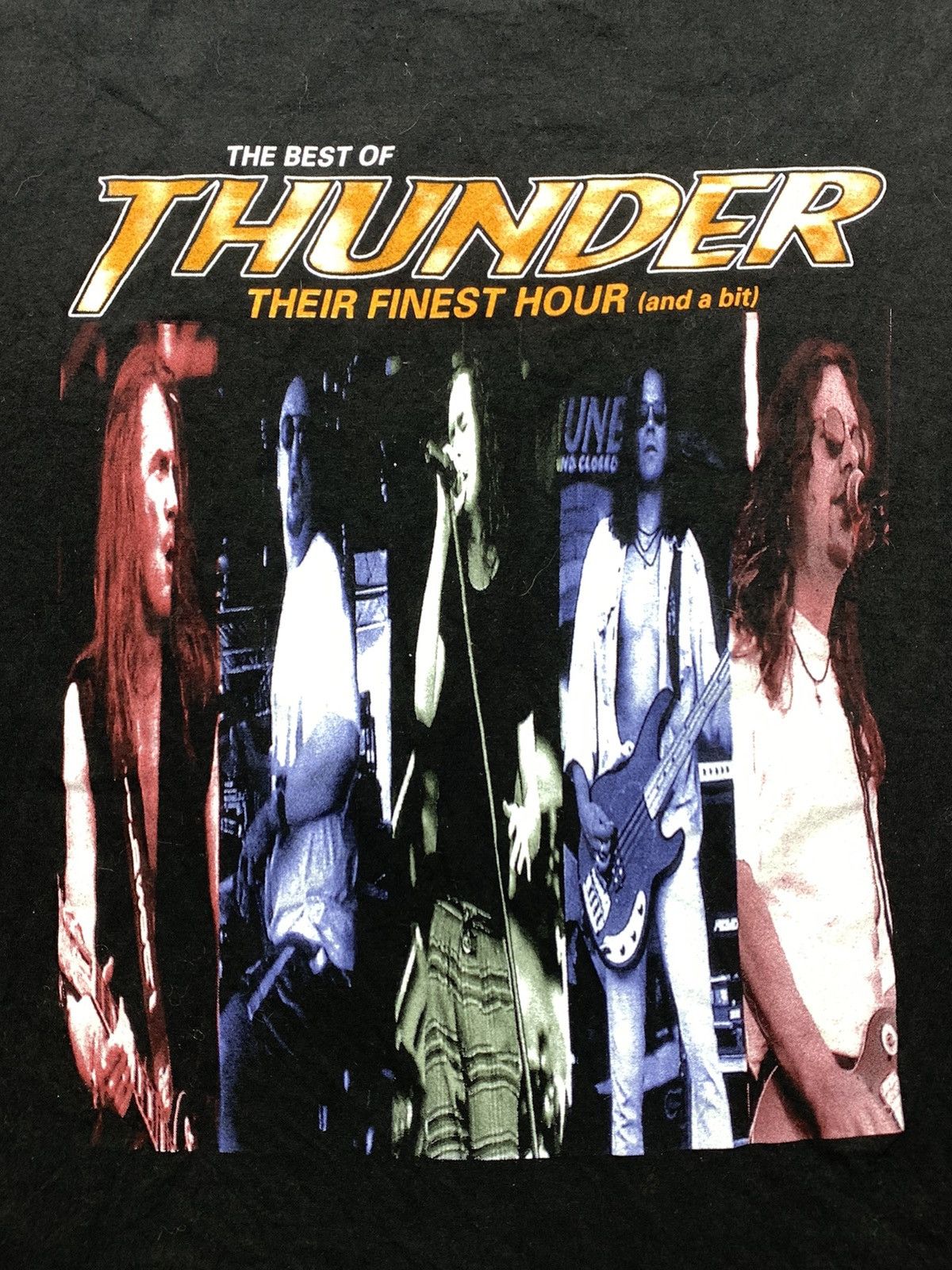 Band Tees × Vintage Vintage Y2K Thunder band tee big logo streetwear size L Size US L / EU 52-54 / 3 - 2 Thumbnail