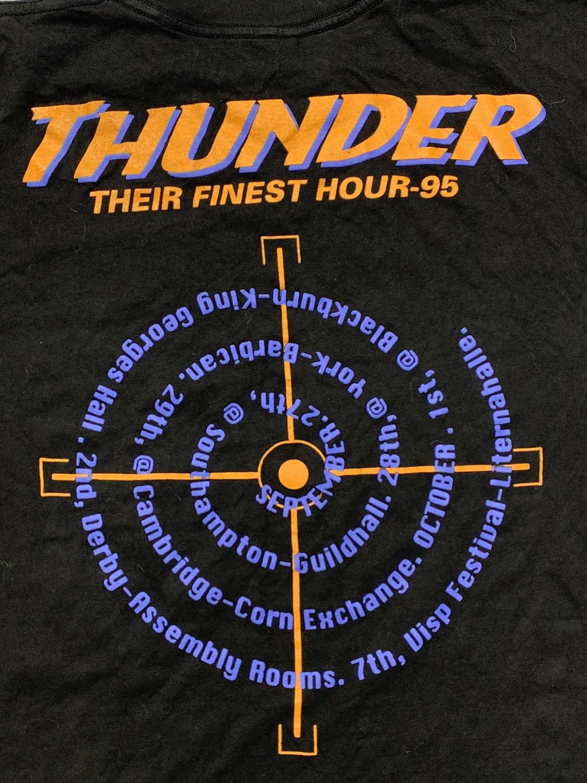 Band Tees × Vintage Vintage Y2K Thunder band tee big logo streetwear size L Size US L / EU 52-54 / 3 - 4 Thumbnail