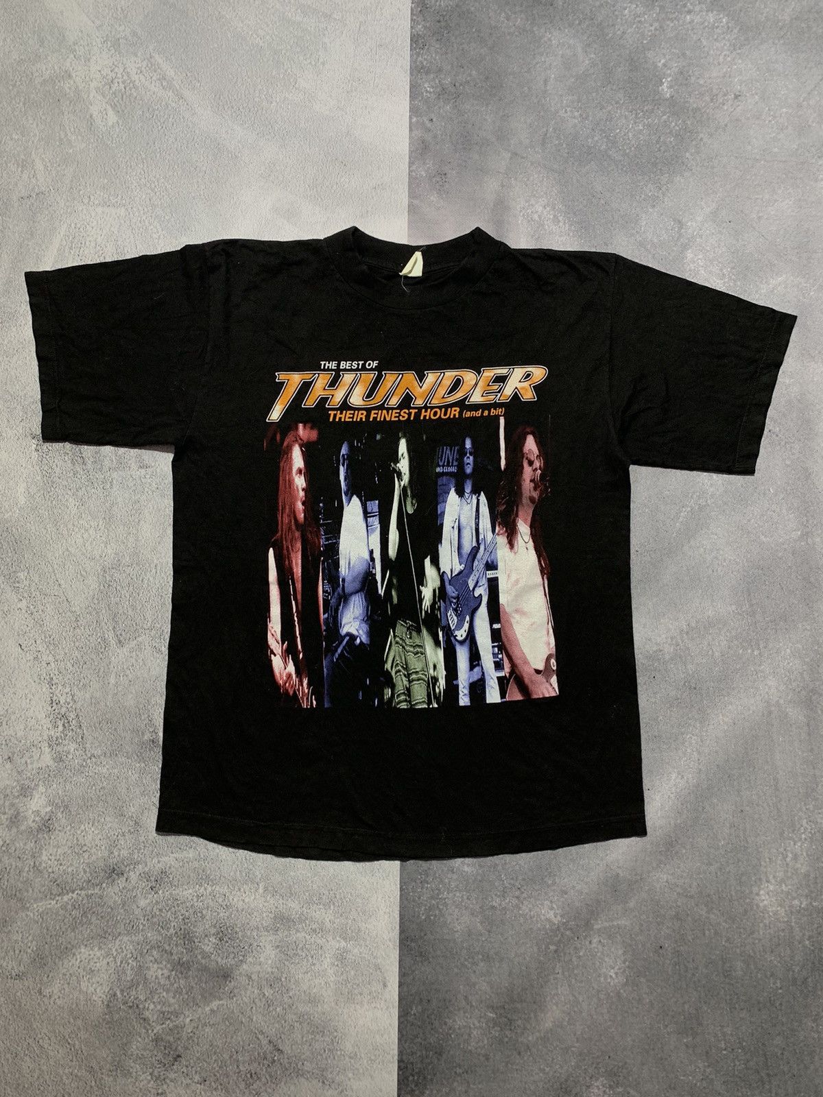 Band Tees × Vintage Vintage Y2K Thunder band tee big logo streetwear size L Size US L / EU 52-54 / 3 - 1 Thumbnail