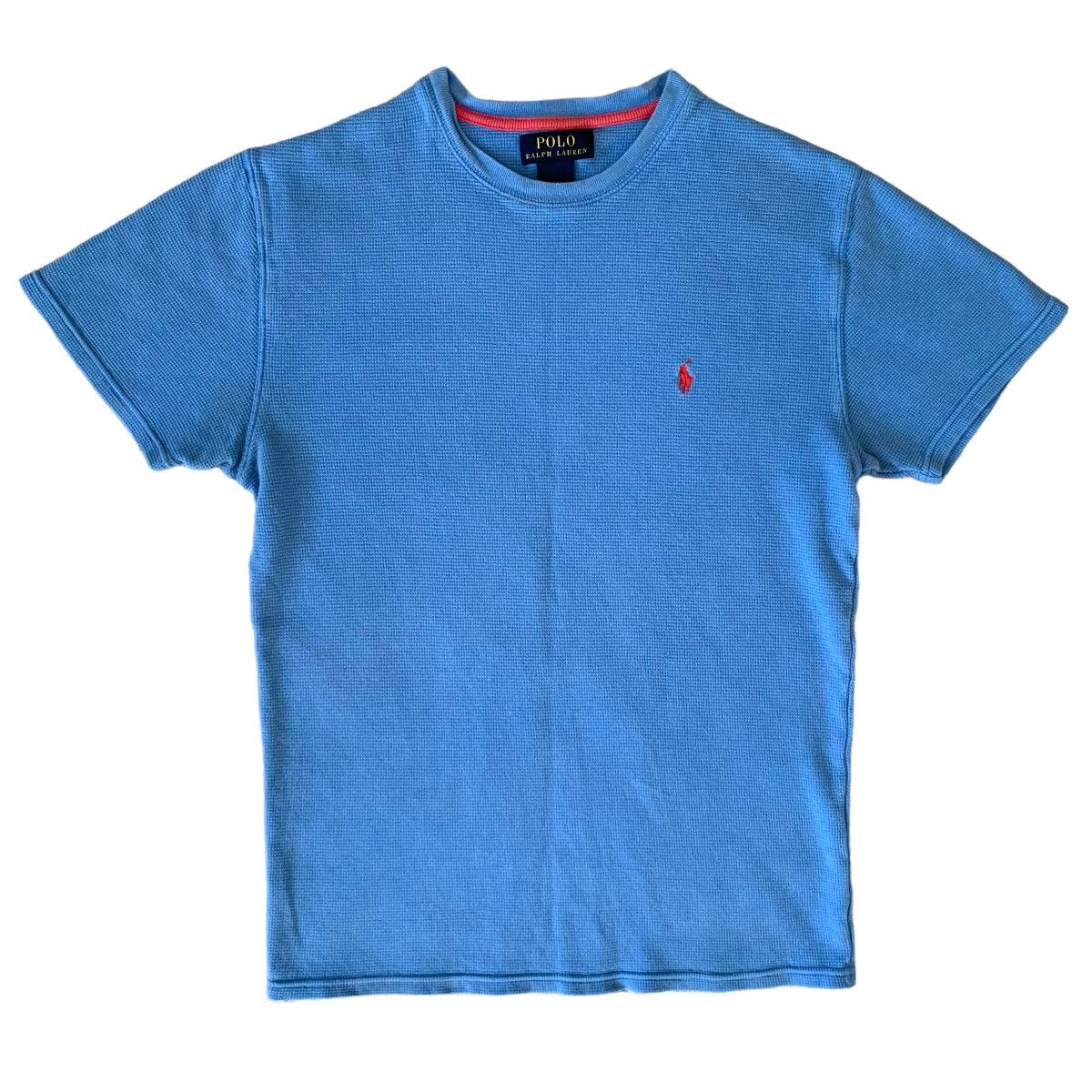 Other Polo Ralph Lauren Blue/ Pink Thermal Short Sleeve T-Shirt Size US M / EU 48-50 / 2 - 1 Thumbnail