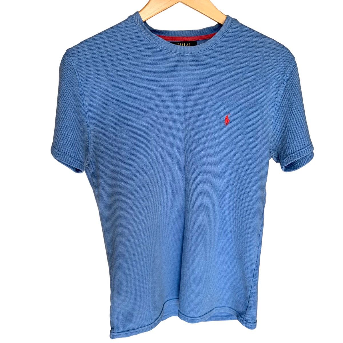 Other Polo Ralph Lauren Blue/ Pink Thermal Short Sleeve T-Shirt Size US M / EU 48-50 / 2 - 5 Thumbnail