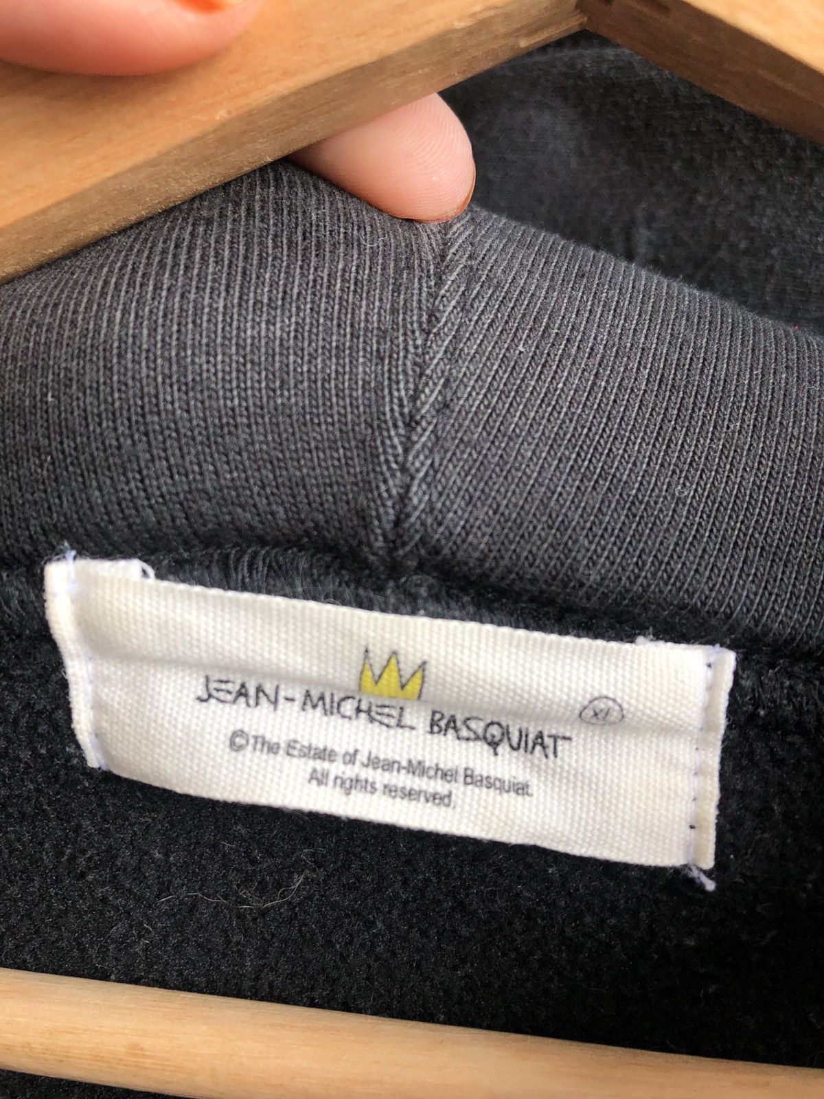 Japanese Brand Vintage Jean Michel Basquiat Hoodies /Travis Flacko Scott Size US XL / EU 56 / 4 - 7 Thumbnail