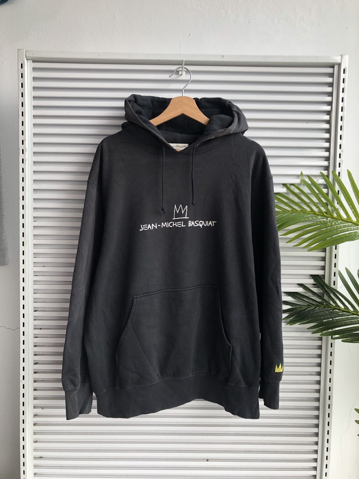 Japanese Brand Vintage Jean Michel Basquiat Hoodies /Travis Flacko Scott Size US XL / EU 56 / 4 - 1 Thumbnail