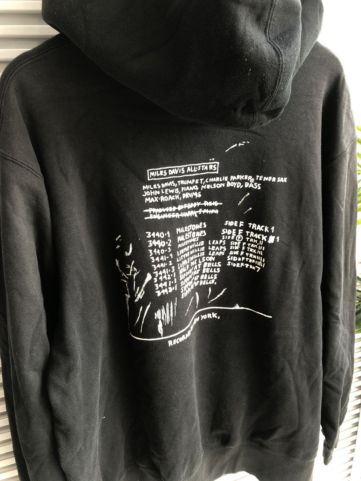Japanese Brand Vintage Jean Michel Basquiat Hoodies /Travis Flacko Scott Size US XL / EU 56 / 4 - 4 Thumbnail