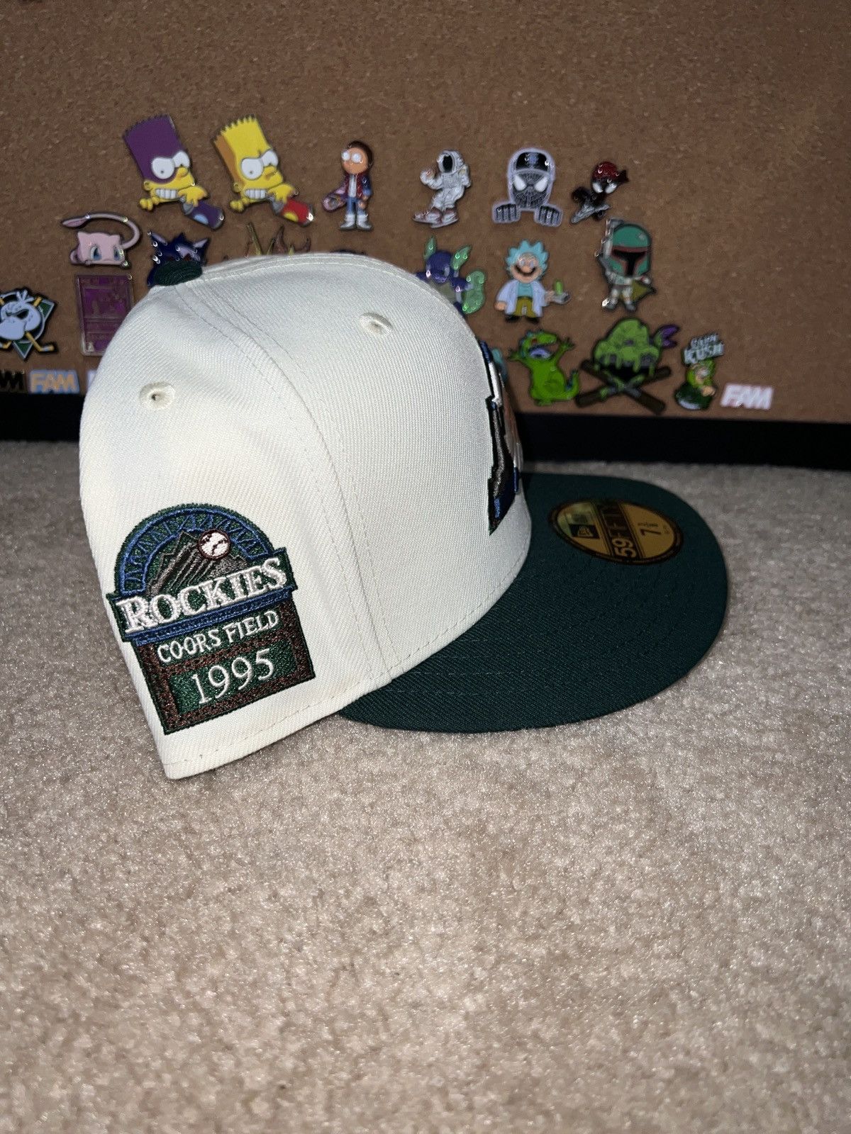 MLB Colorado Rockies New Era 7 3/8 Size ONE SIZE - 3 Thumbnail