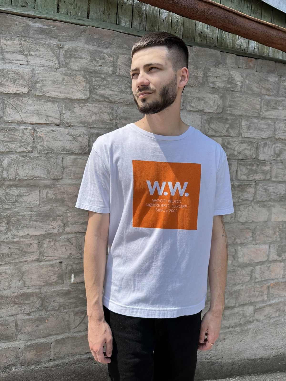Wood Wood Wood Wood T-Shirt Size US M / EU 48-50 / 2 - 1 Thumbnail
