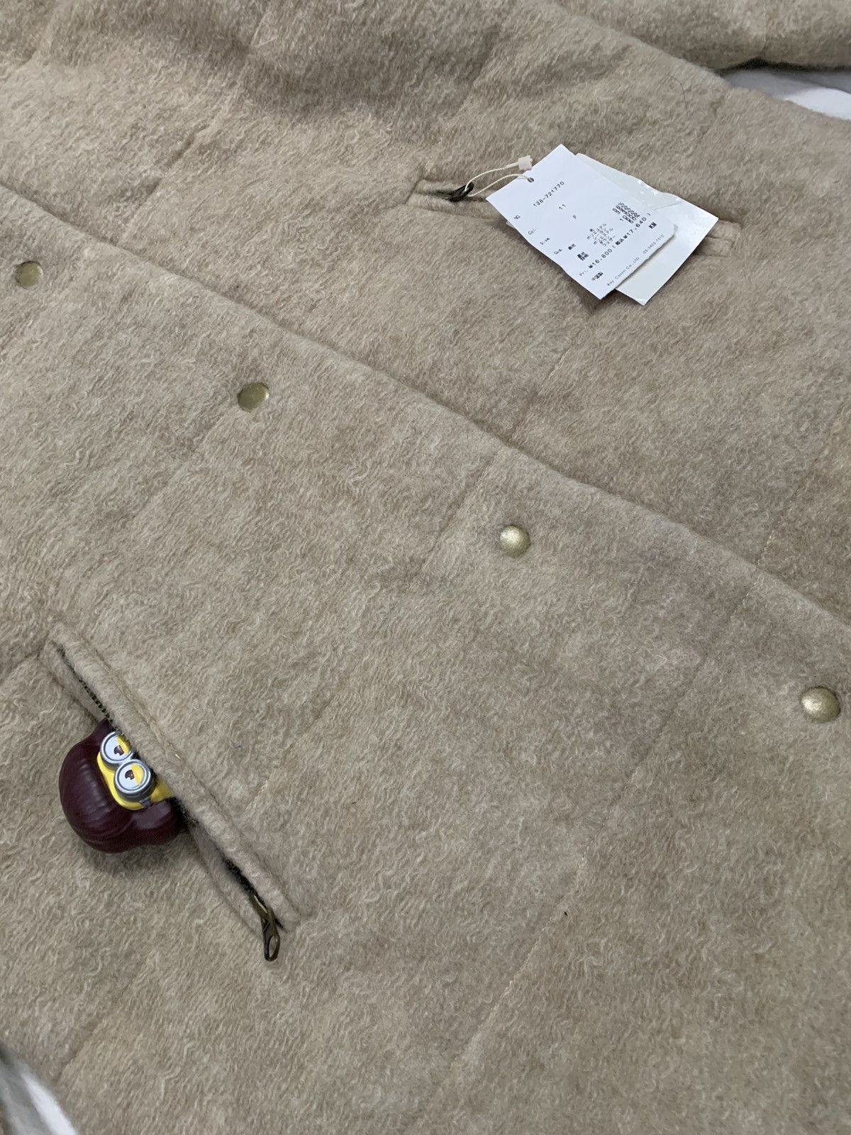 Japanese Brand Ray Cassin Wool Padded Coat Jacket Size US M / EU 48-50 / 2 - 8 Thumbnail