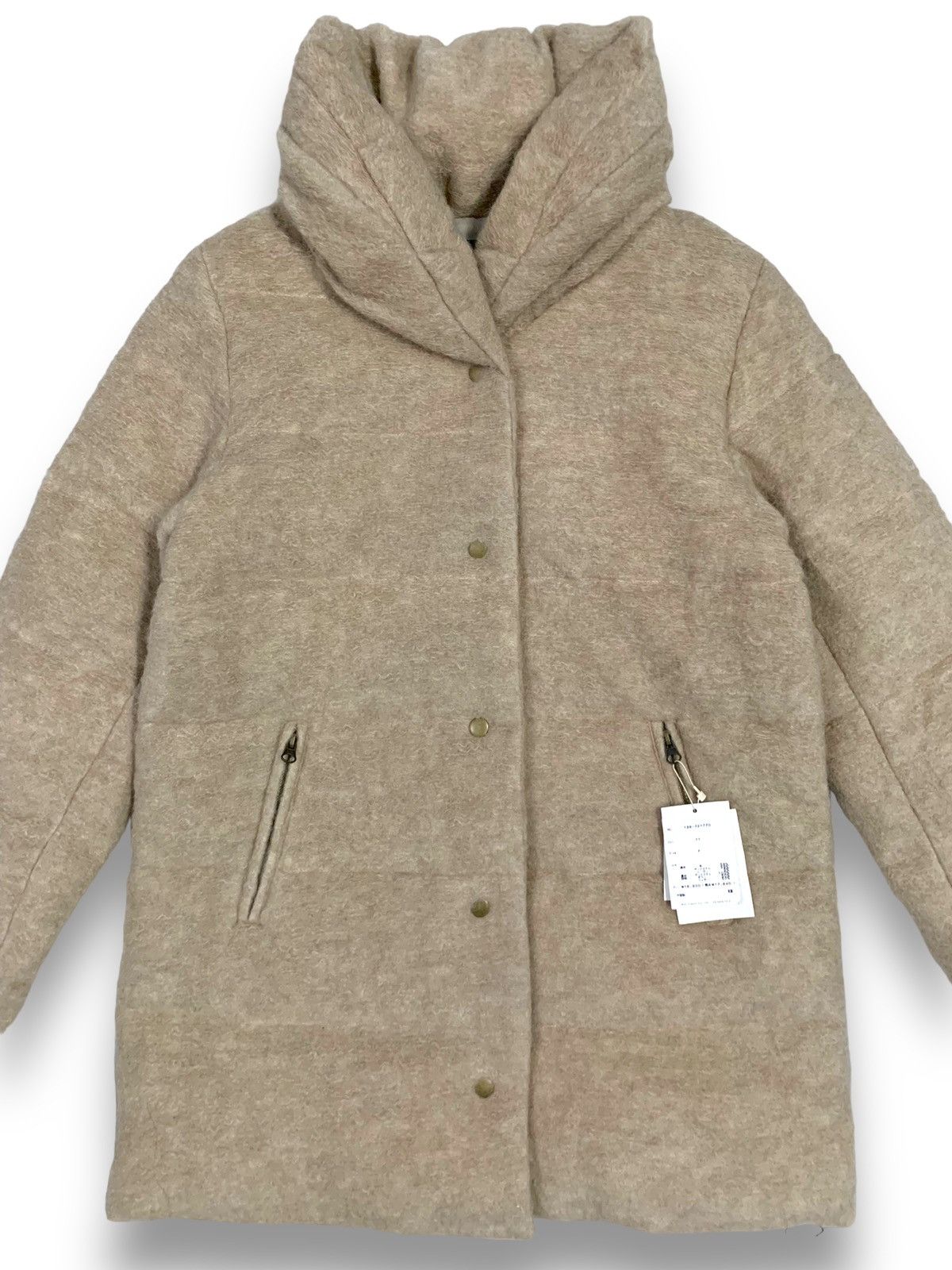 Japanese Brand Ray Cassin Wool Padded Coat Jacket Size US M / EU 48-50 / 2 - 5 Thumbnail