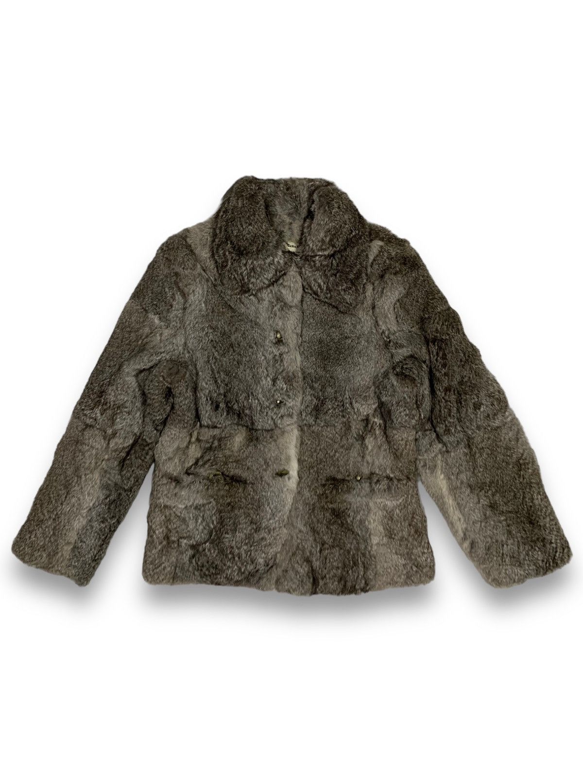 Japanese Brand Vintage Japanese Brand LNY Rabbit Fur Coat Size S / US 4 / IT 40 - 1 Thumbnail