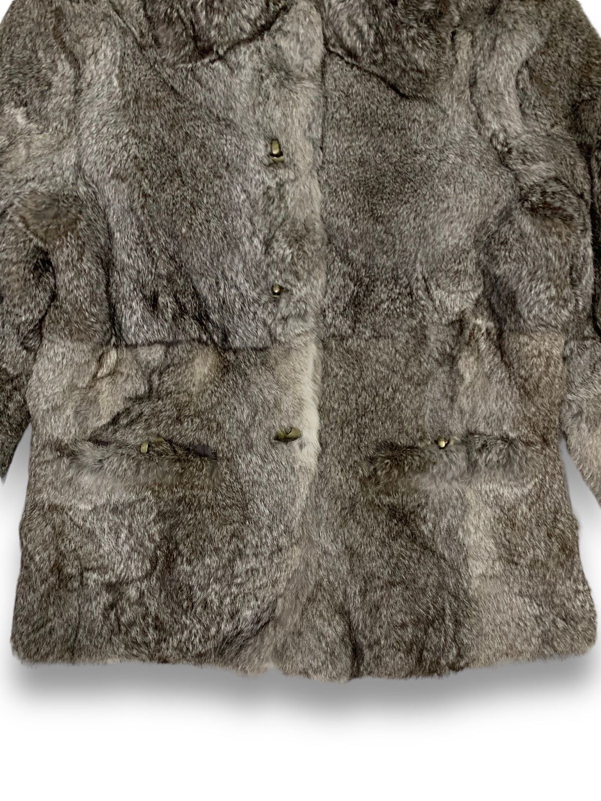 Japanese Brand Vintage Japanese Brand LNY Rabbit Fur Coat Size S / US 4 / IT 40 - 5 Thumbnail