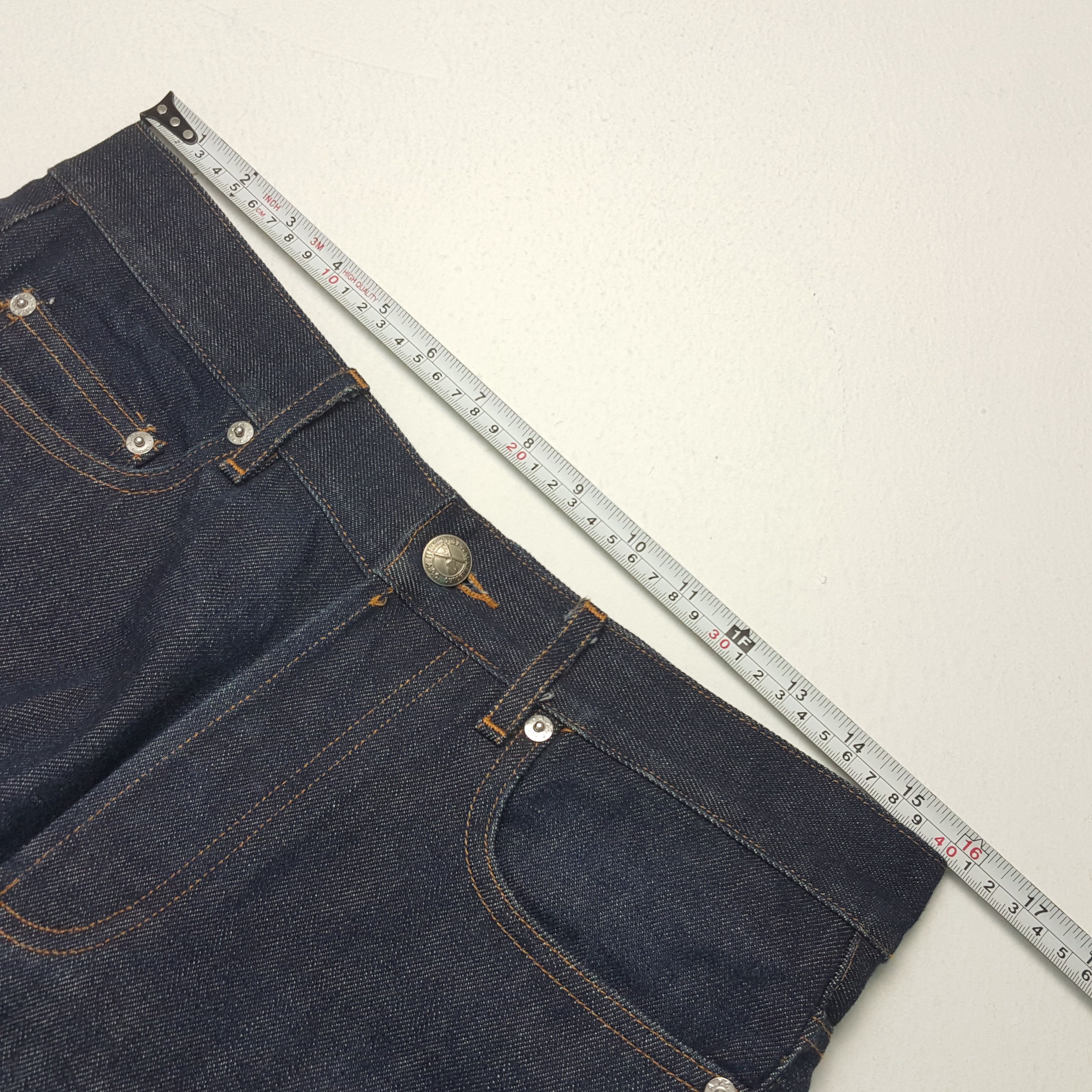 A.P.C. × Japanese Brand × Vintage Vintage A.P.C. Japanese Brand Custom Style Denim Jeans Pants Size US 32 / EU 48 - 7 Thumbnail