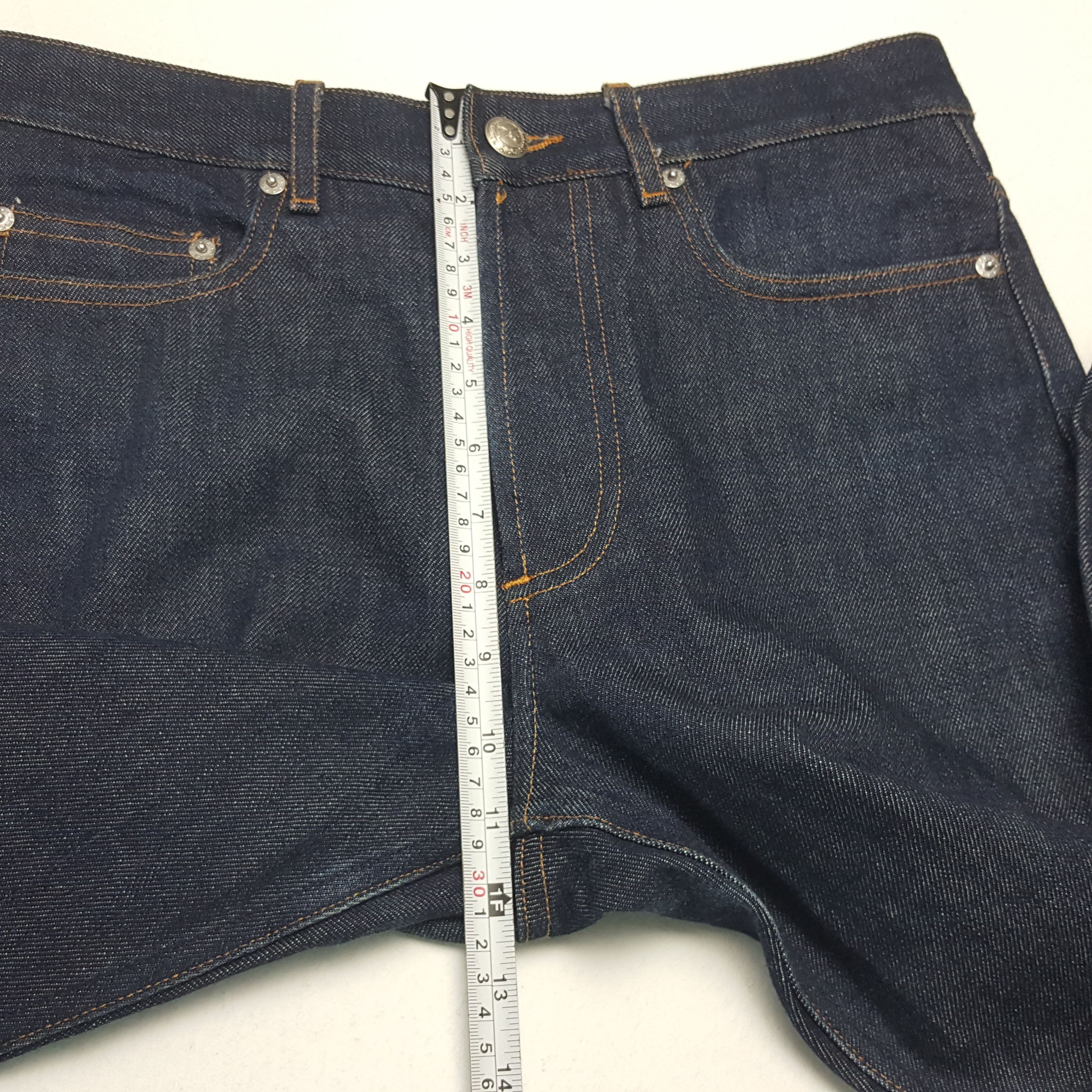 A.P.C. × Japanese Brand × Vintage Vintage A.P.C. Japanese Brand Custom Style Denim Jeans Pants Size US 32 / EU 48 - 8 Thumbnail