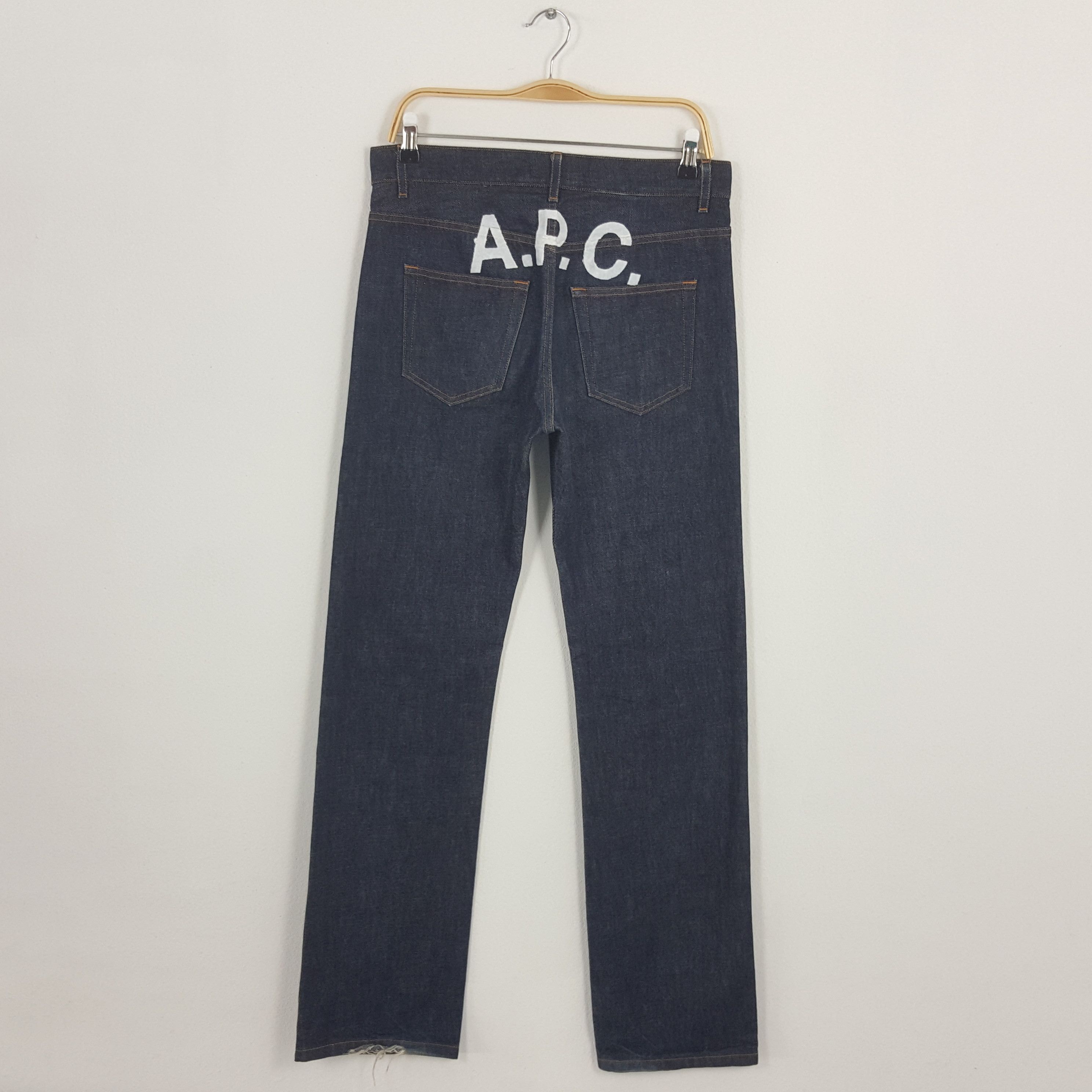 A.P.C. × Supreme Supreme x A.P.C. Fuck'Em Japanese Denim | Grailed