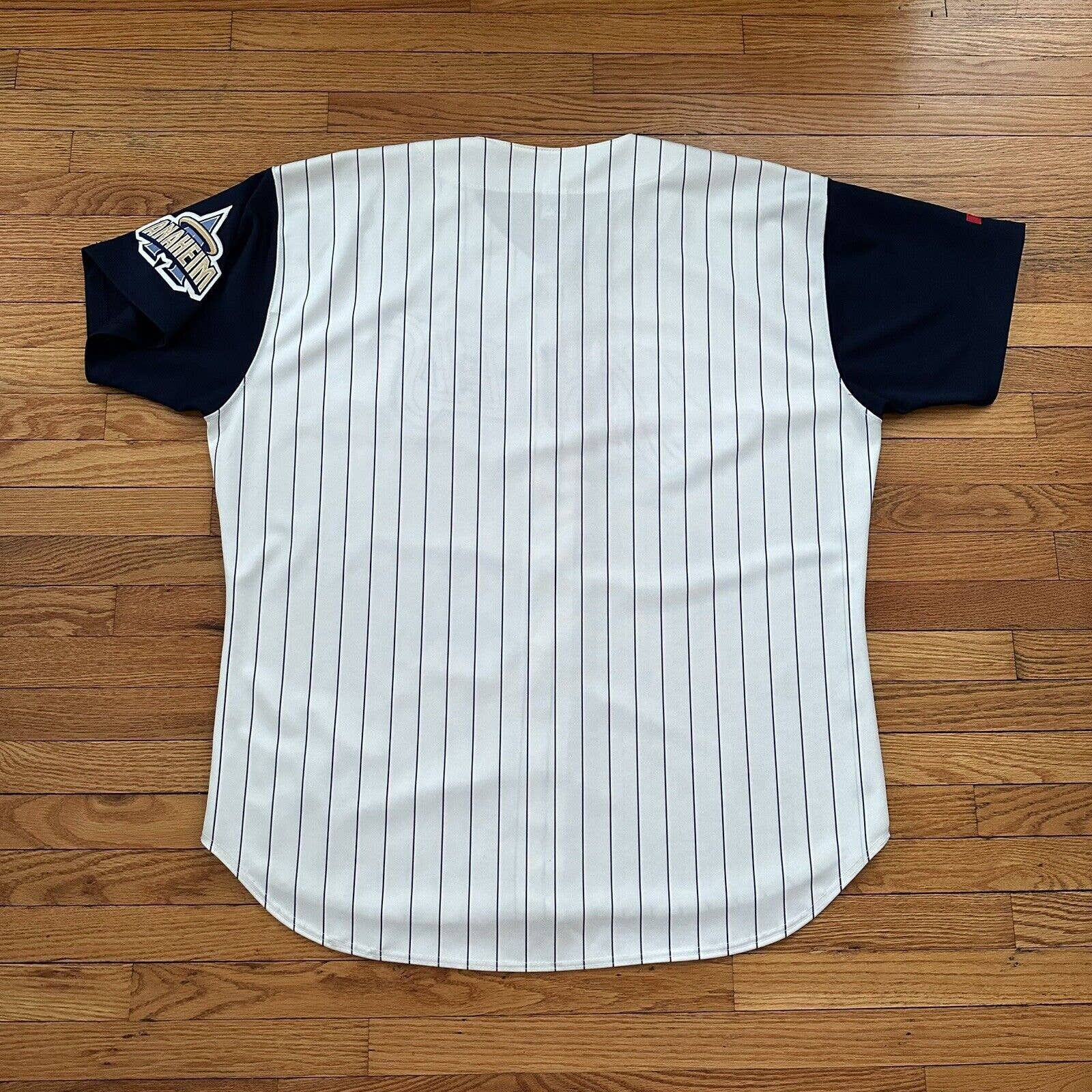 MLB × Russell Athletic Vtg Russell Athletic Anaheim Angels Pinstripe Jersey MLB Size US XXL / EU 58 / 5 - 3 Thumbnail