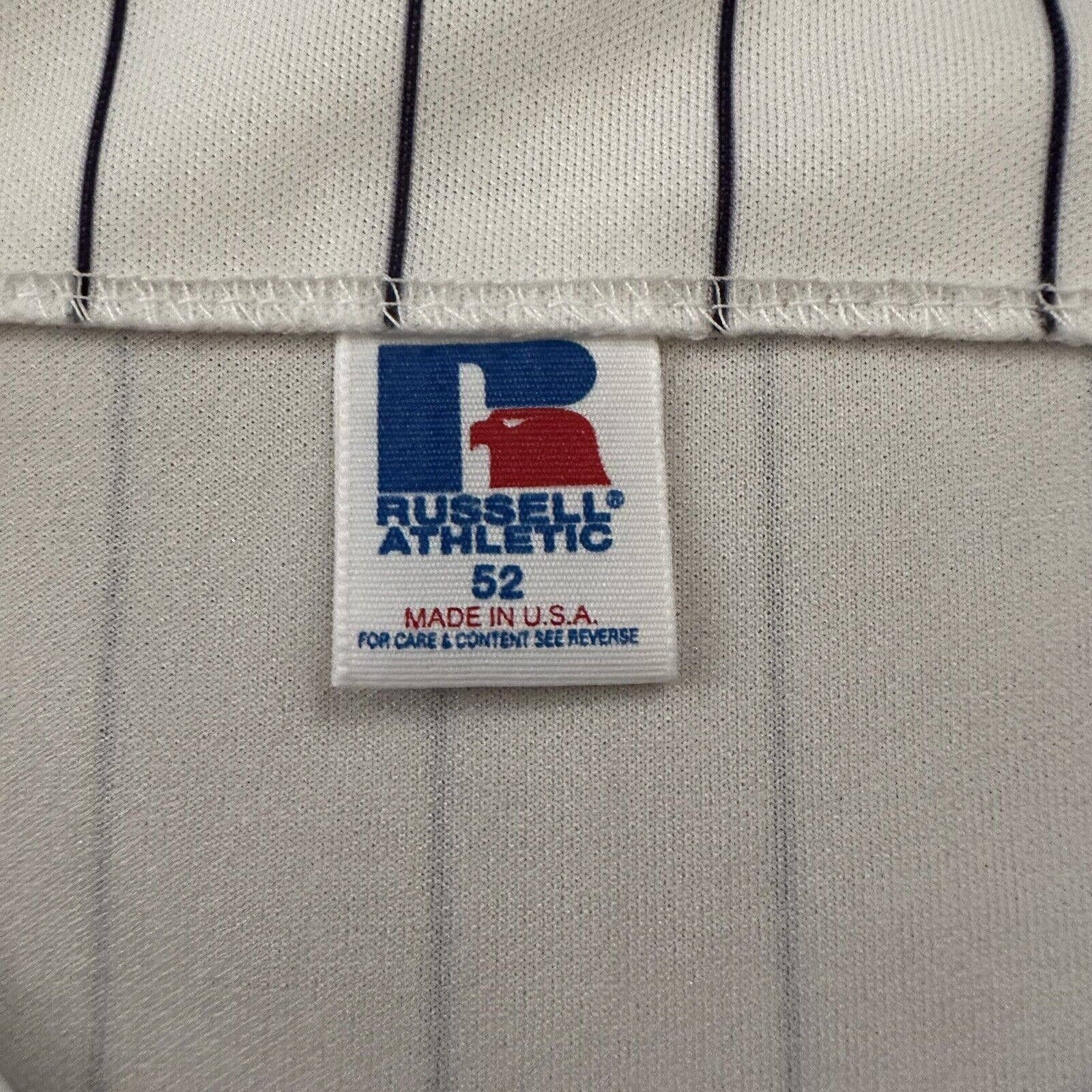 MLB × Russell Athletic Vtg Russell Athletic Anaheim Angels Pinstripe Jersey MLB Size US XXL / EU 58 / 5 - 4 Thumbnail