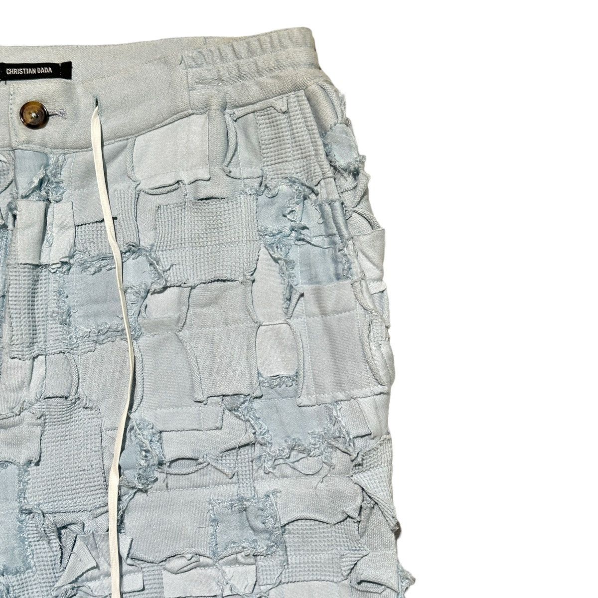 Christian Dada $1,200 RARE scab patchwork sweats Size US 32 / EU 48 - 3 Thumbnail