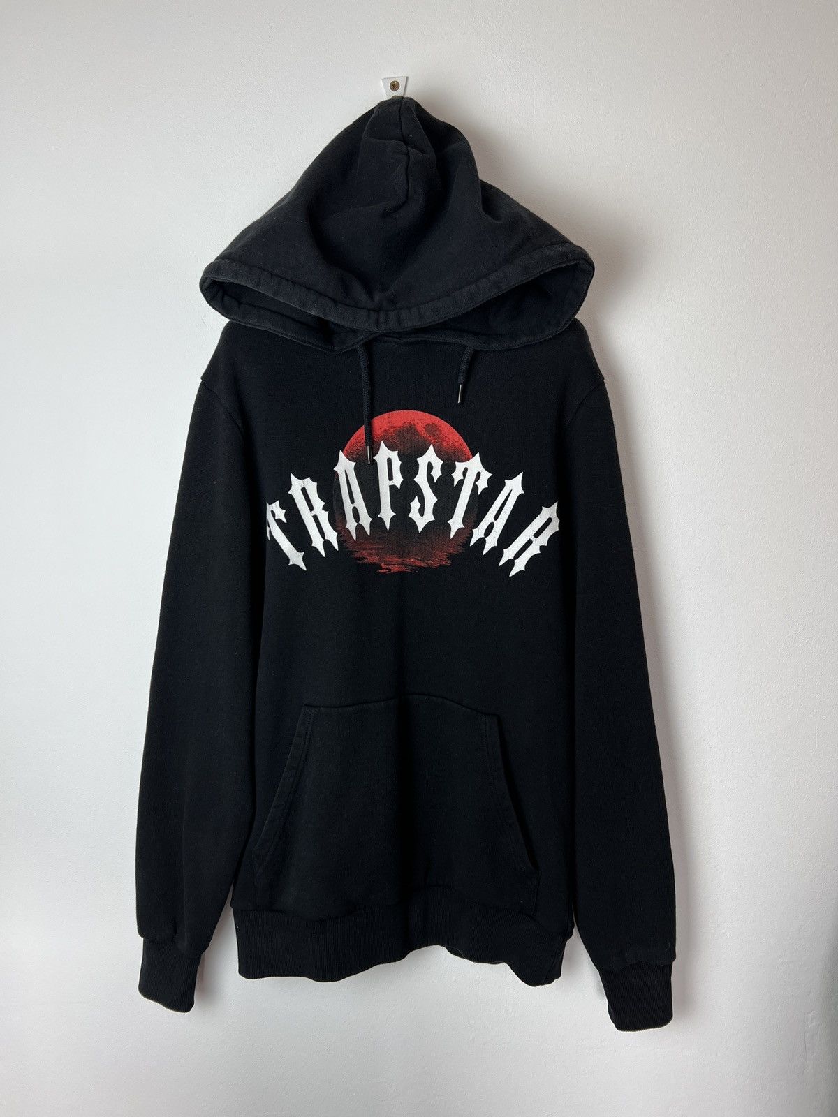Red trapstar hoodie sales