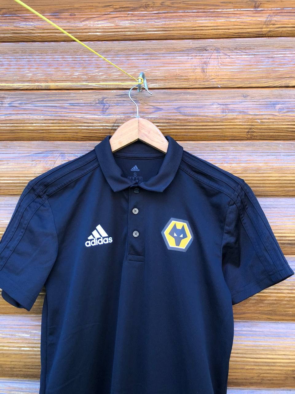 Adidas Wolverhampton Wanderers Home Jersey Polo Size US S / EU 44-46 / 1 - 2 Thumbnail