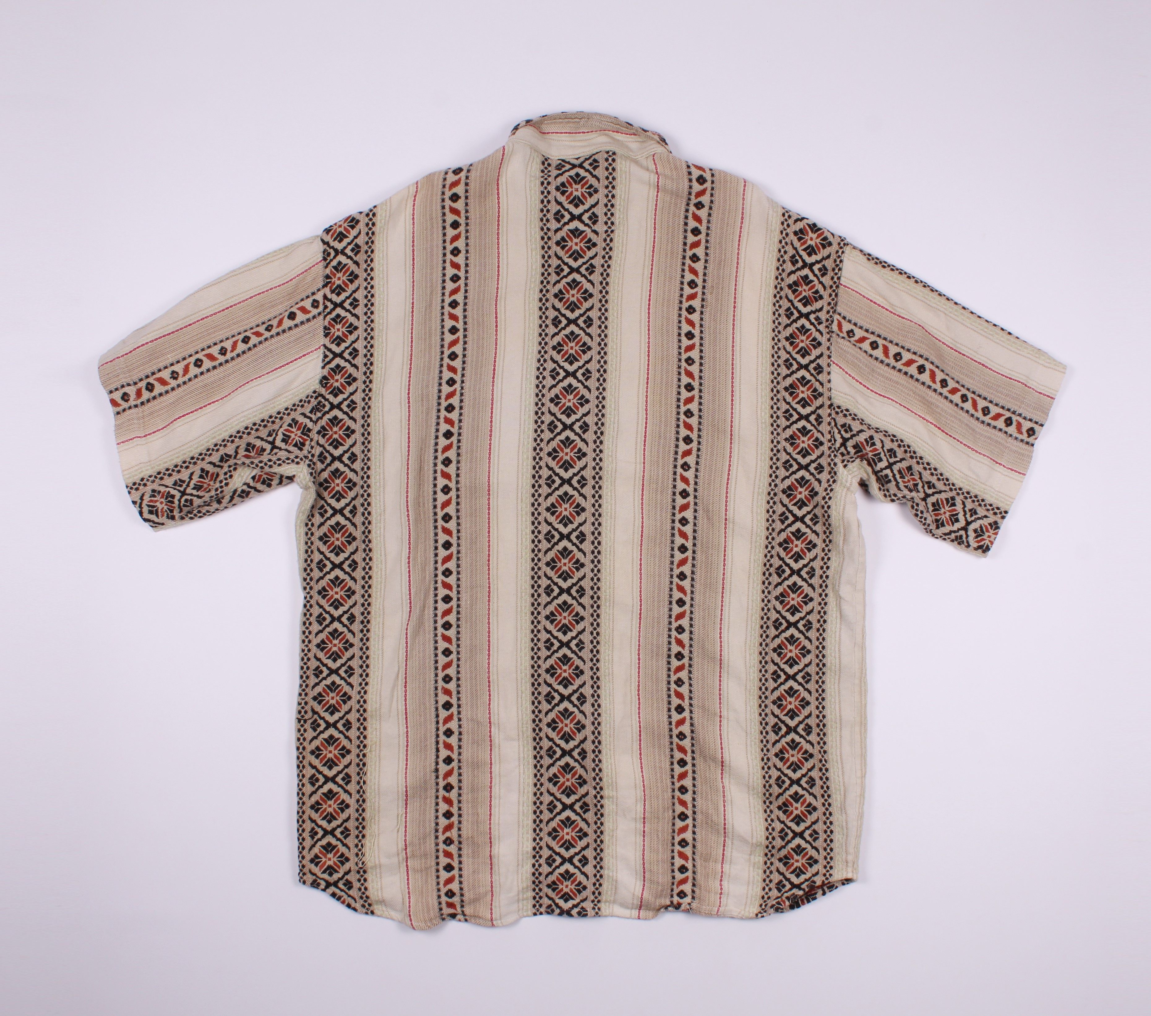 Quicksilver × Quiksilver Vintage Y2K Quiksilver Knitted Short Sleeve Shirt Size US L / EU 52-54 / 3 - 8 Thumbnail