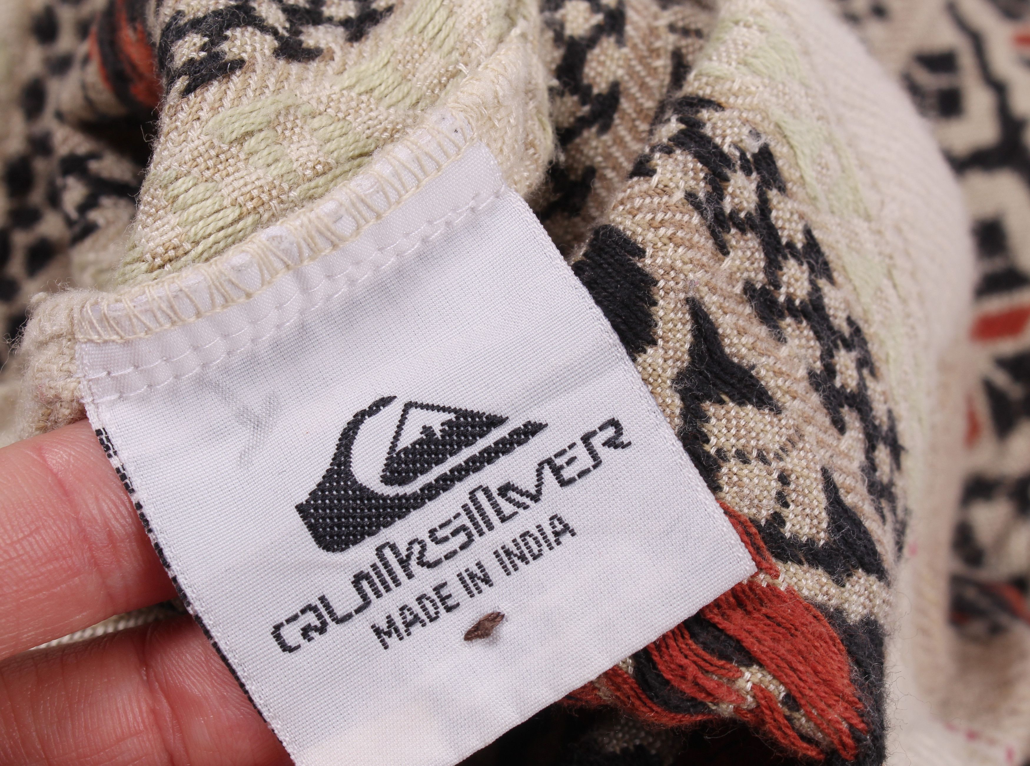 Quicksilver × Quiksilver Vintage Y2K Quiksilver Knitted Short Sleeve Shirt Size US L / EU 52-54 / 3 - 6 Thumbnail