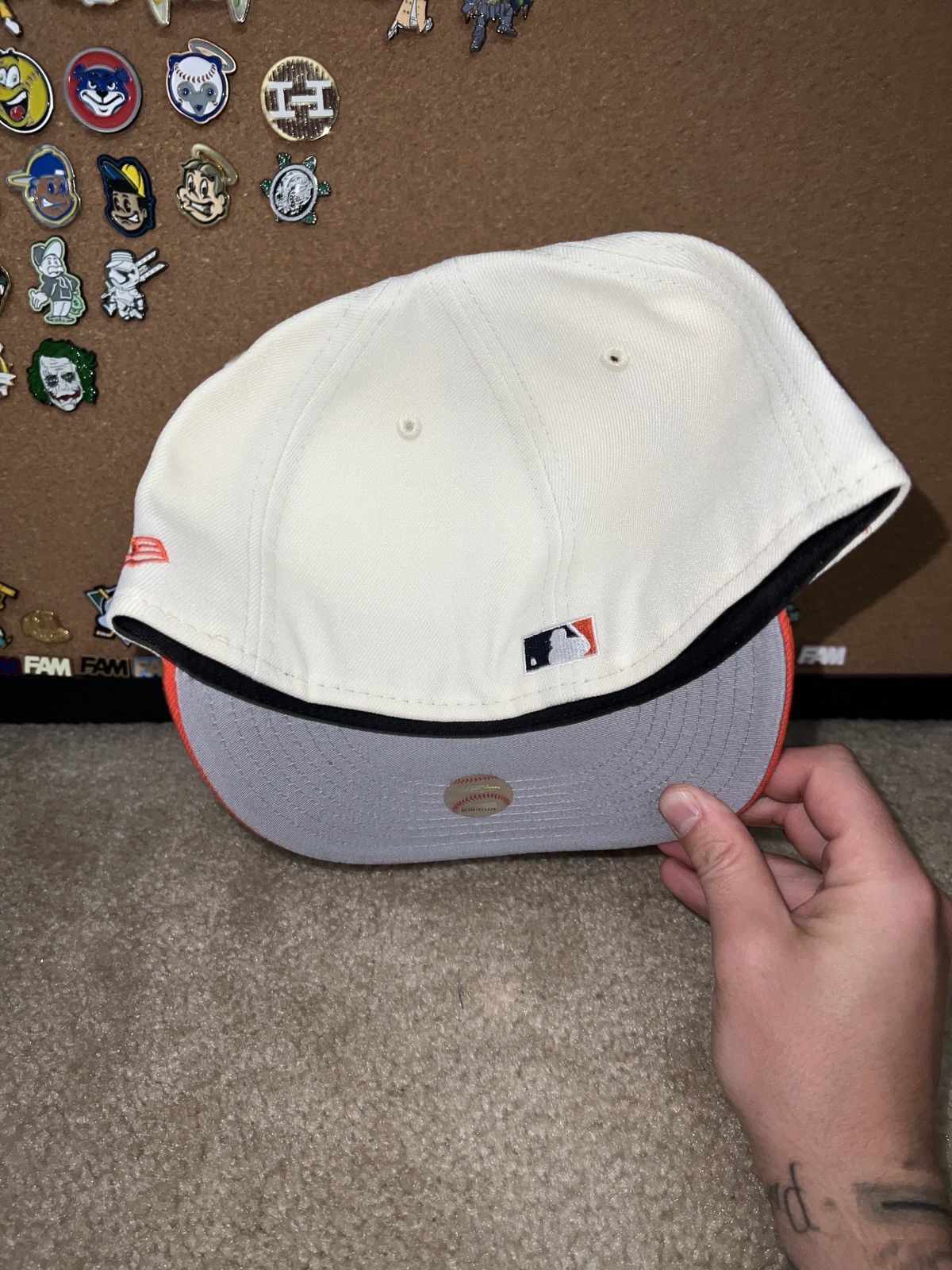 MLB × New Era Houston Astros New Era 7 3/8 Size ONE SIZE - 4 Thumbnail