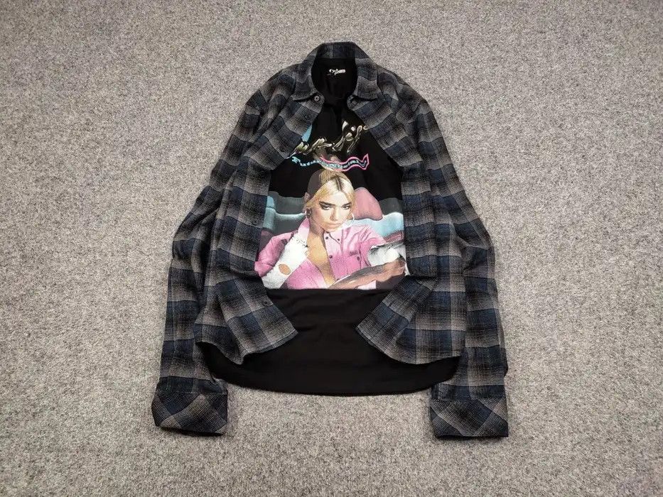 Flannel Vintage Flannel Shirt Checkered Travis Scott Style Hype Size US S / EU 44-46 / 1 - 2 Thumbnail