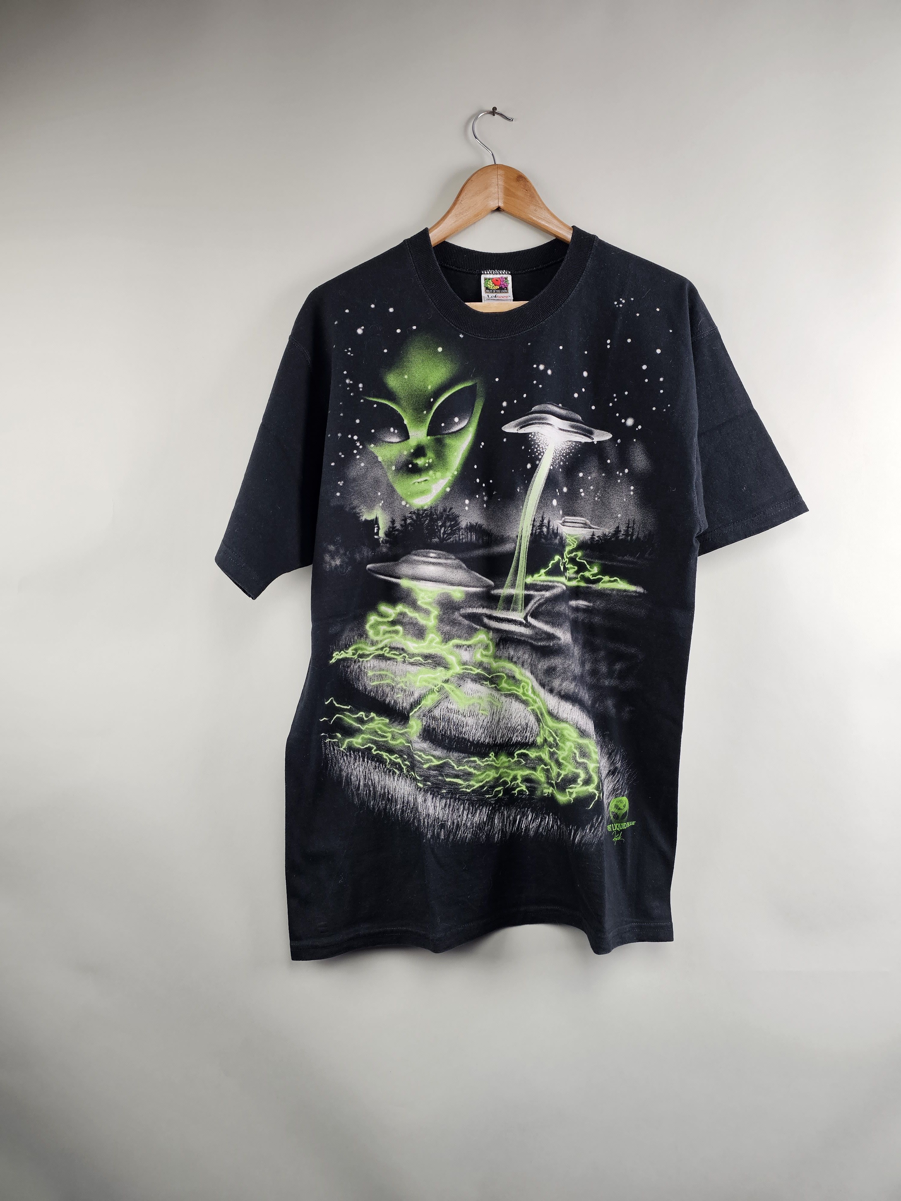 Alien Workshop × Liquid Blue × Vintage 1997 Liquid Blue UFO Alien Size US L / EU 52-54 / 3 - 8 Thumbnail