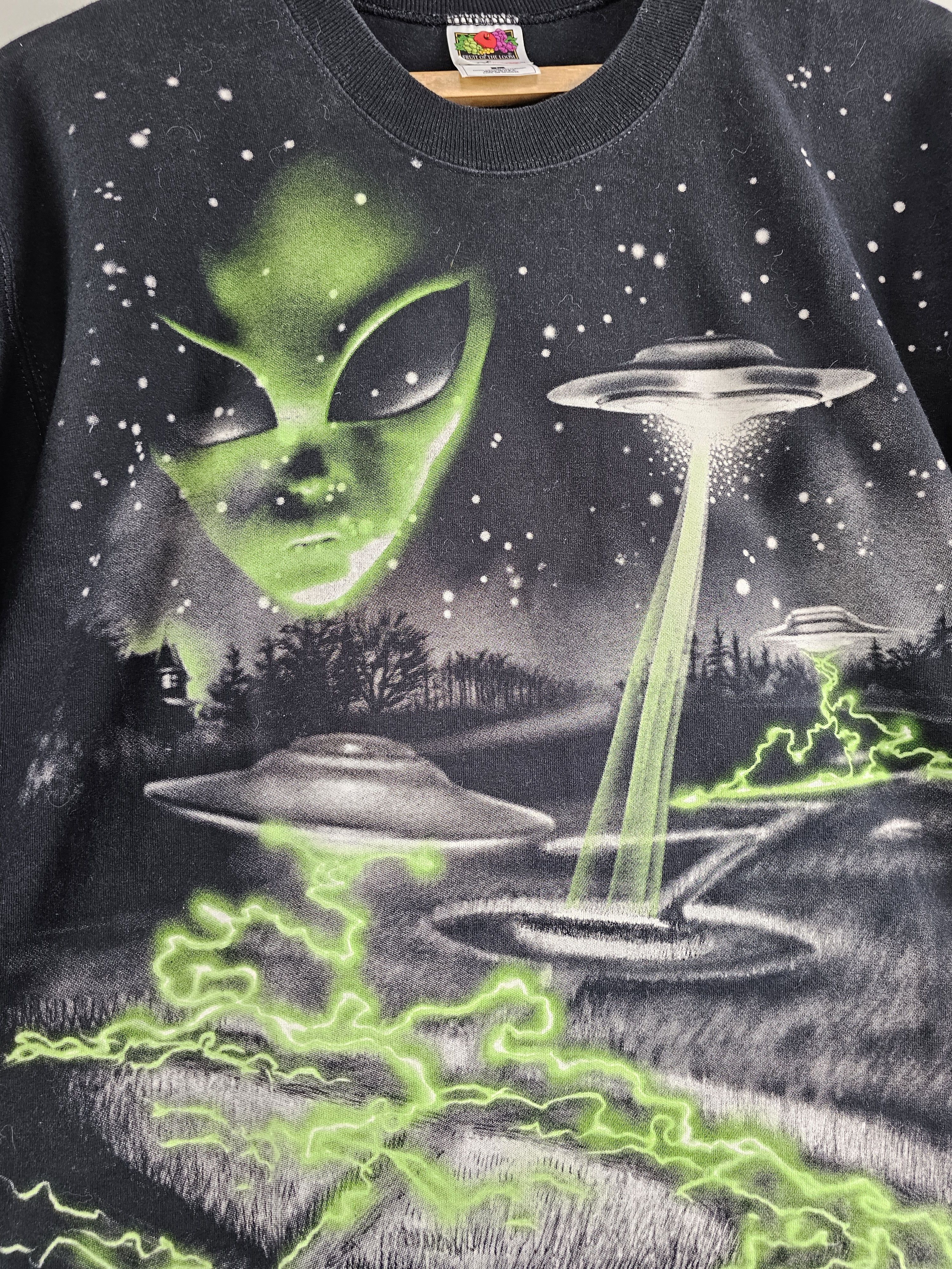 Alien Workshop × Liquid Blue × Vintage 1997 Liquid Blue UFO Alien Size US L / EU 52-54 / 3 - 5 Thumbnail