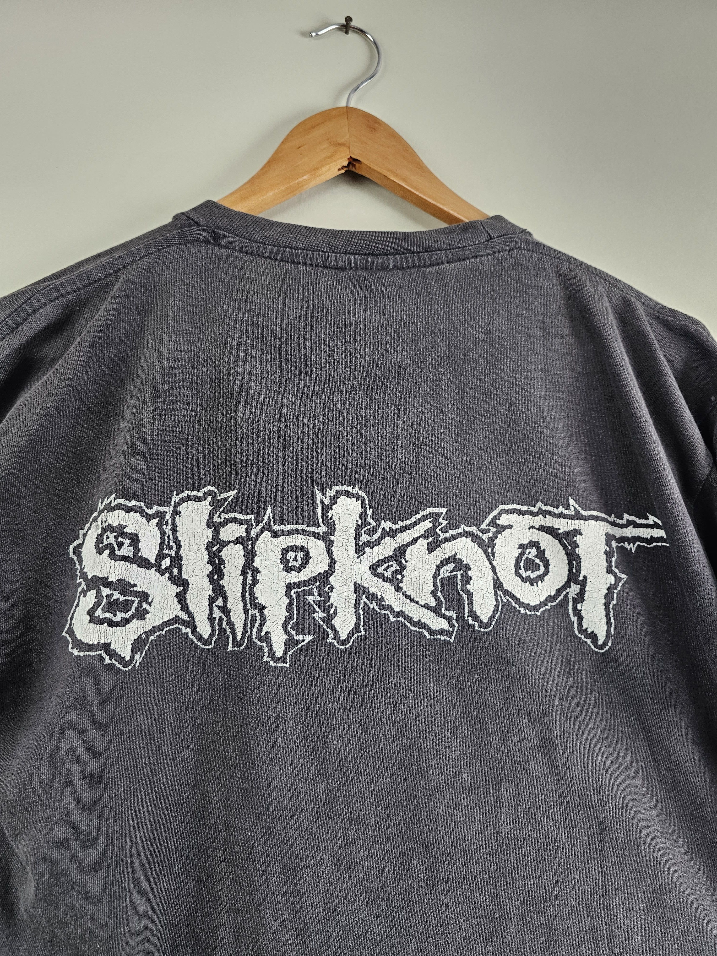Band Tees × Slipknot × Vintage 2002 Slipknot Iowa tour Size US XL / EU 56 / 4 - 7 Thumbnail
