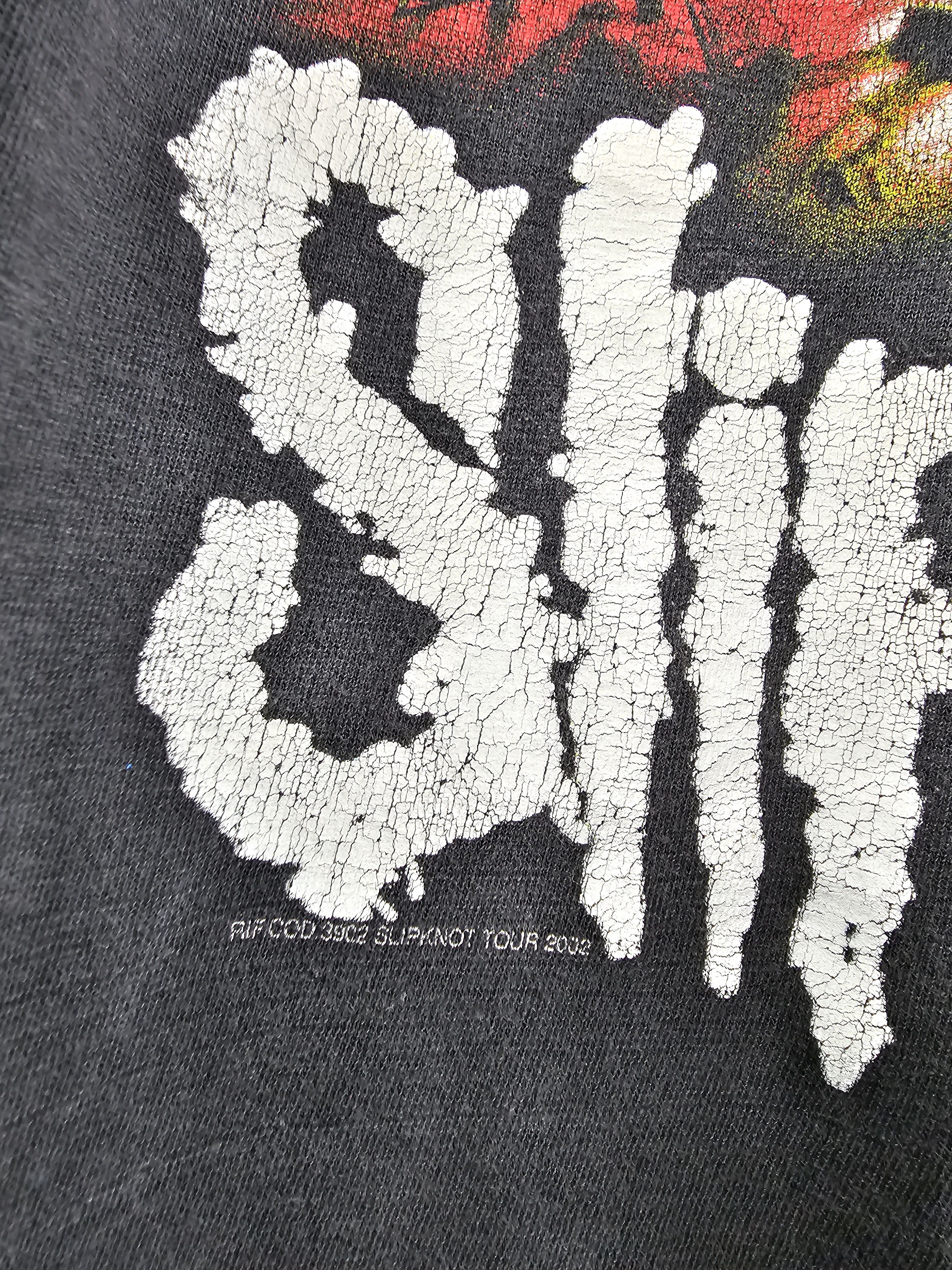 Band Tees × Slipknot × Vintage 2002 Slipknot Iowa tour Size US XL / EU 56 / 4 - 3 Thumbnail