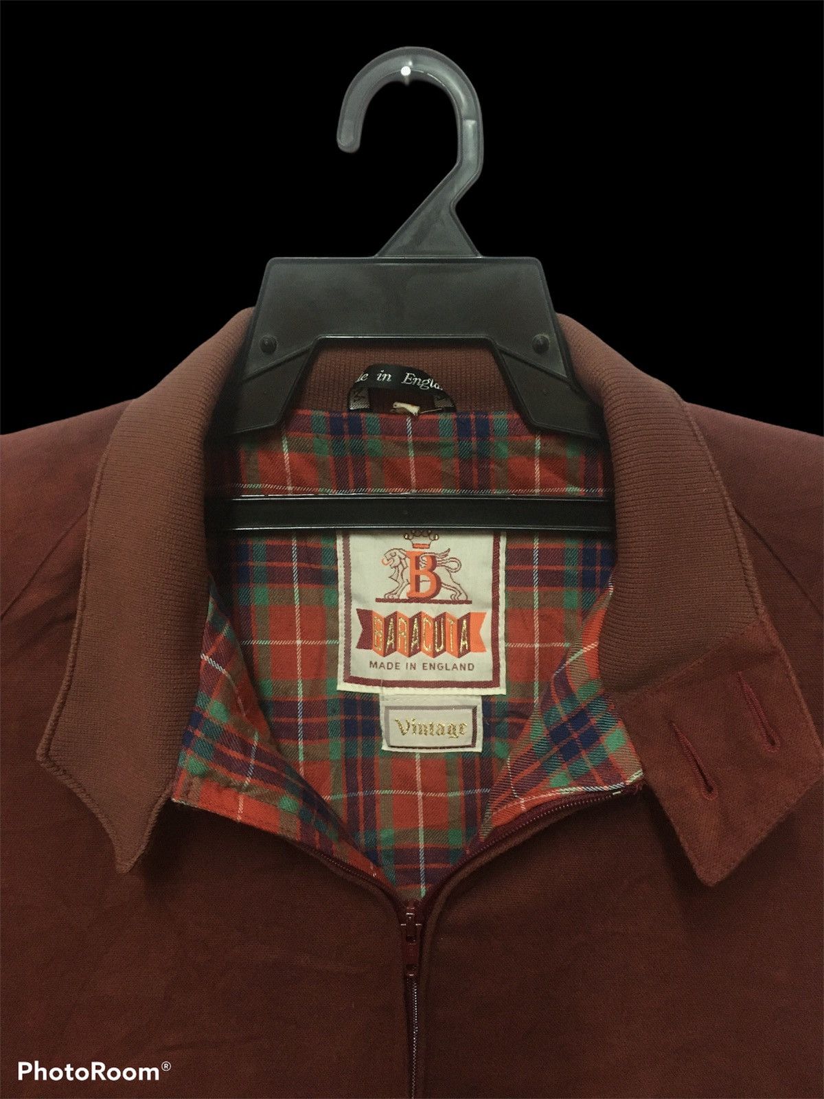Baracuta × Vintage Vintage Red velvet baracuta Size US L / EU 52-54 / 3 - 4 Thumbnail