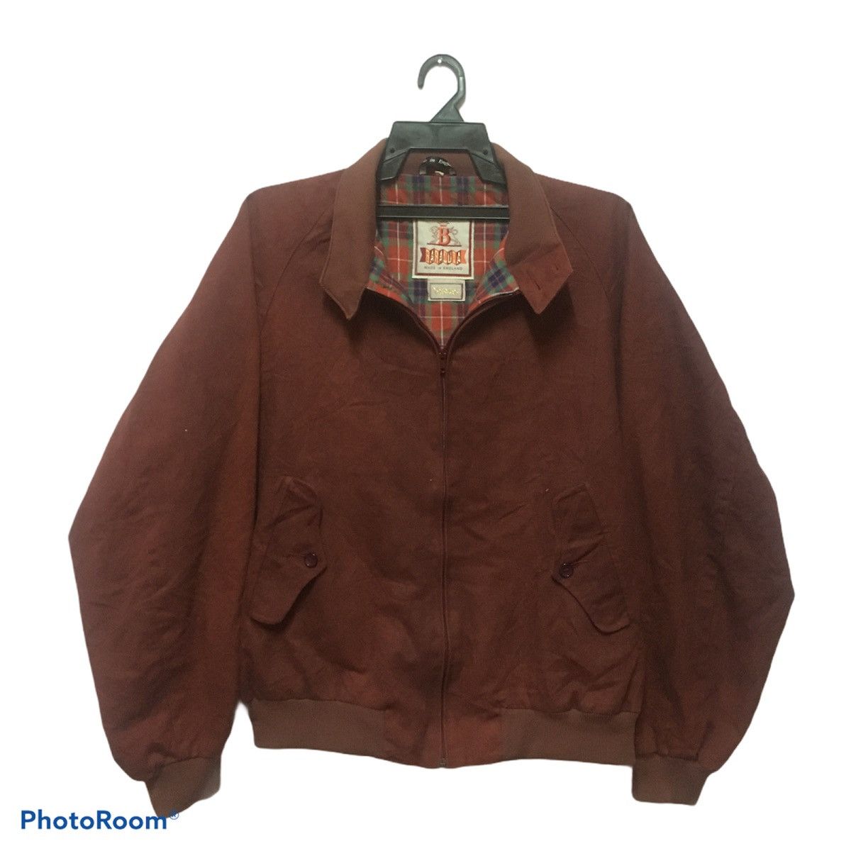 Baracuta × Vintage Vintage Red velvet baracuta Size US L / EU 52-54 / 3 - 2 Thumbnail